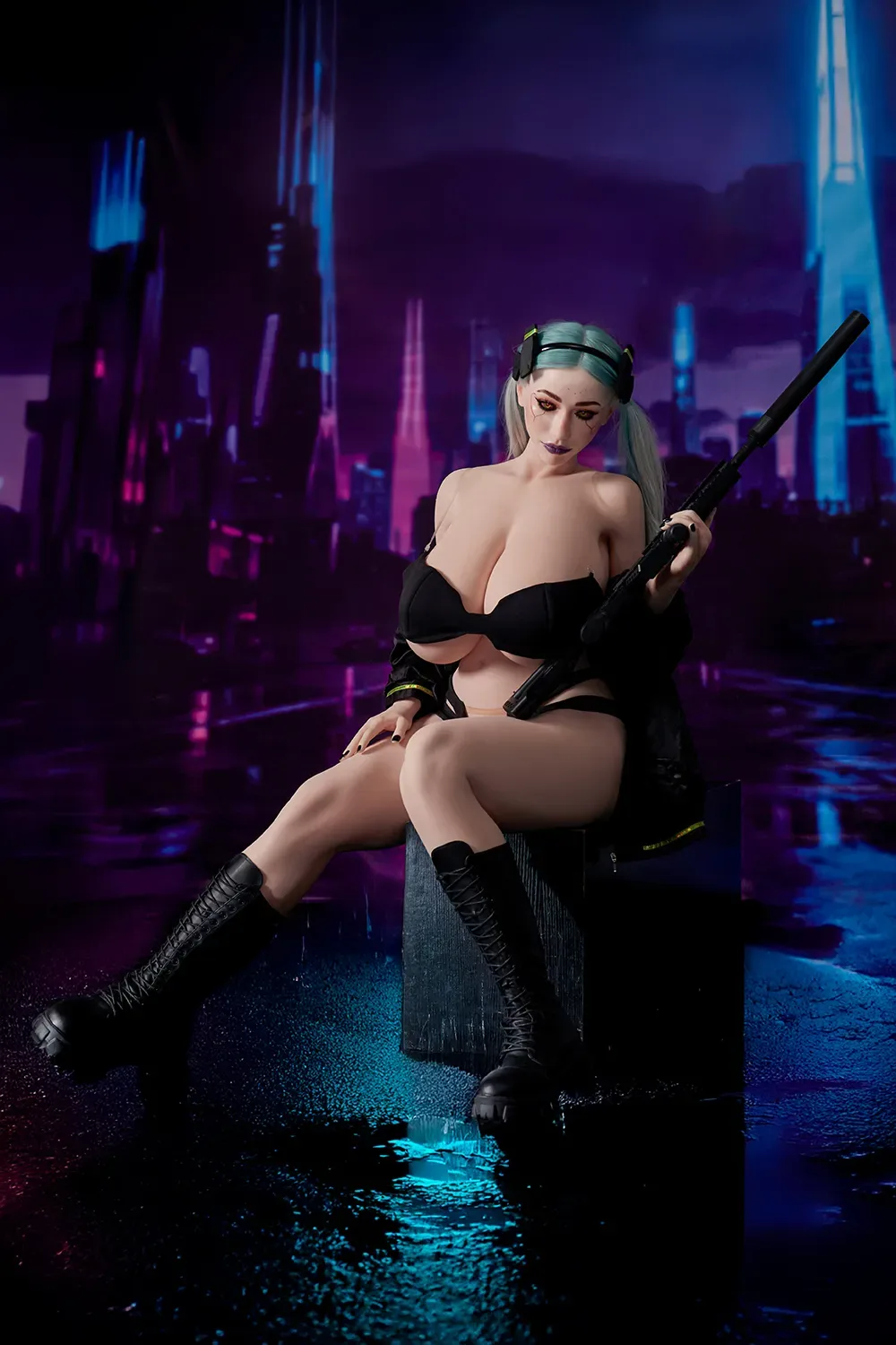 5FT3/161CM L CUP SILICONE HALLOWEEN SERIES SEX DOLL - TASHA view 8
