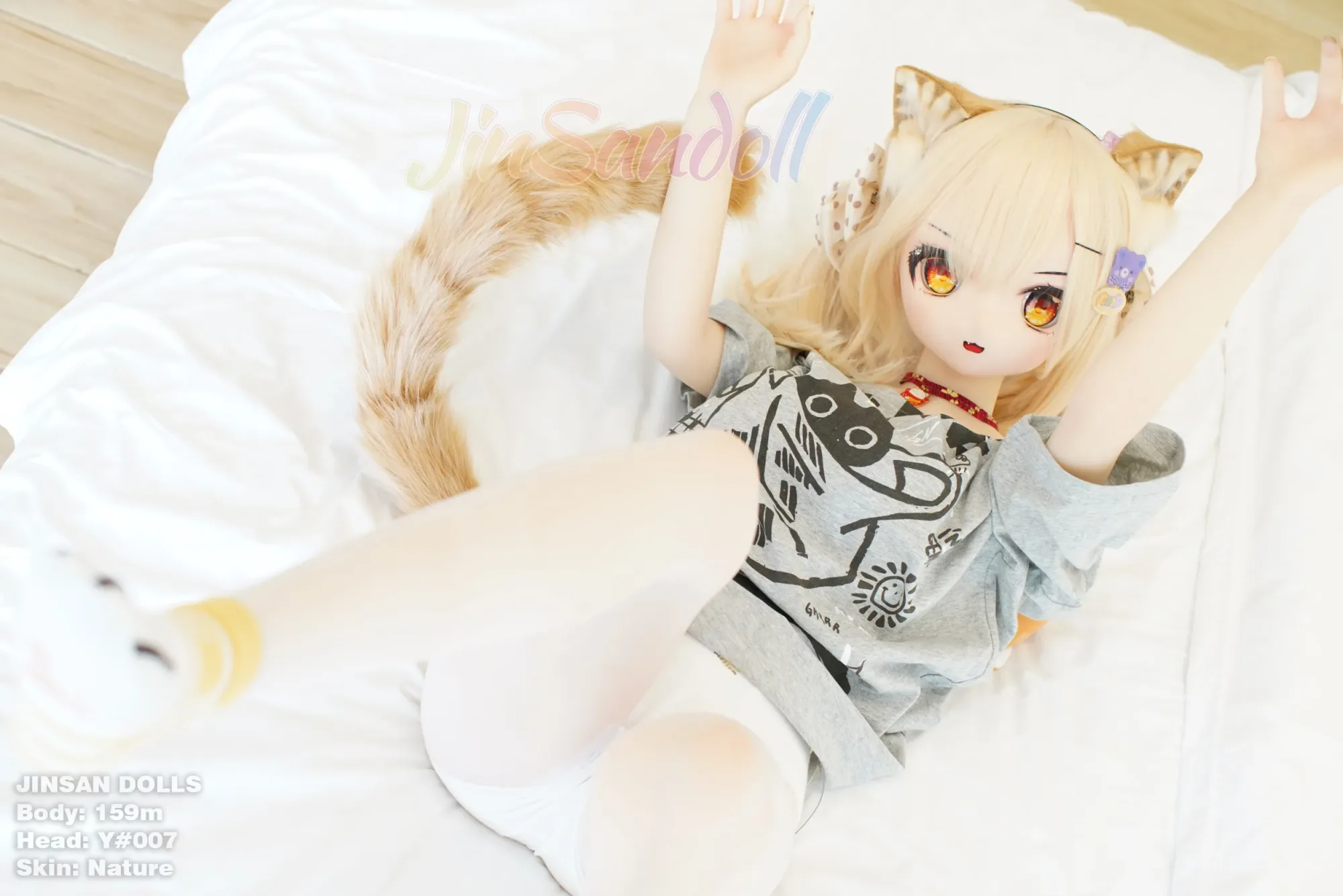 5FT3/159CM B CUP PVC HEAD CUTE ANIME TPE SEX DOLL - AYANO view 6