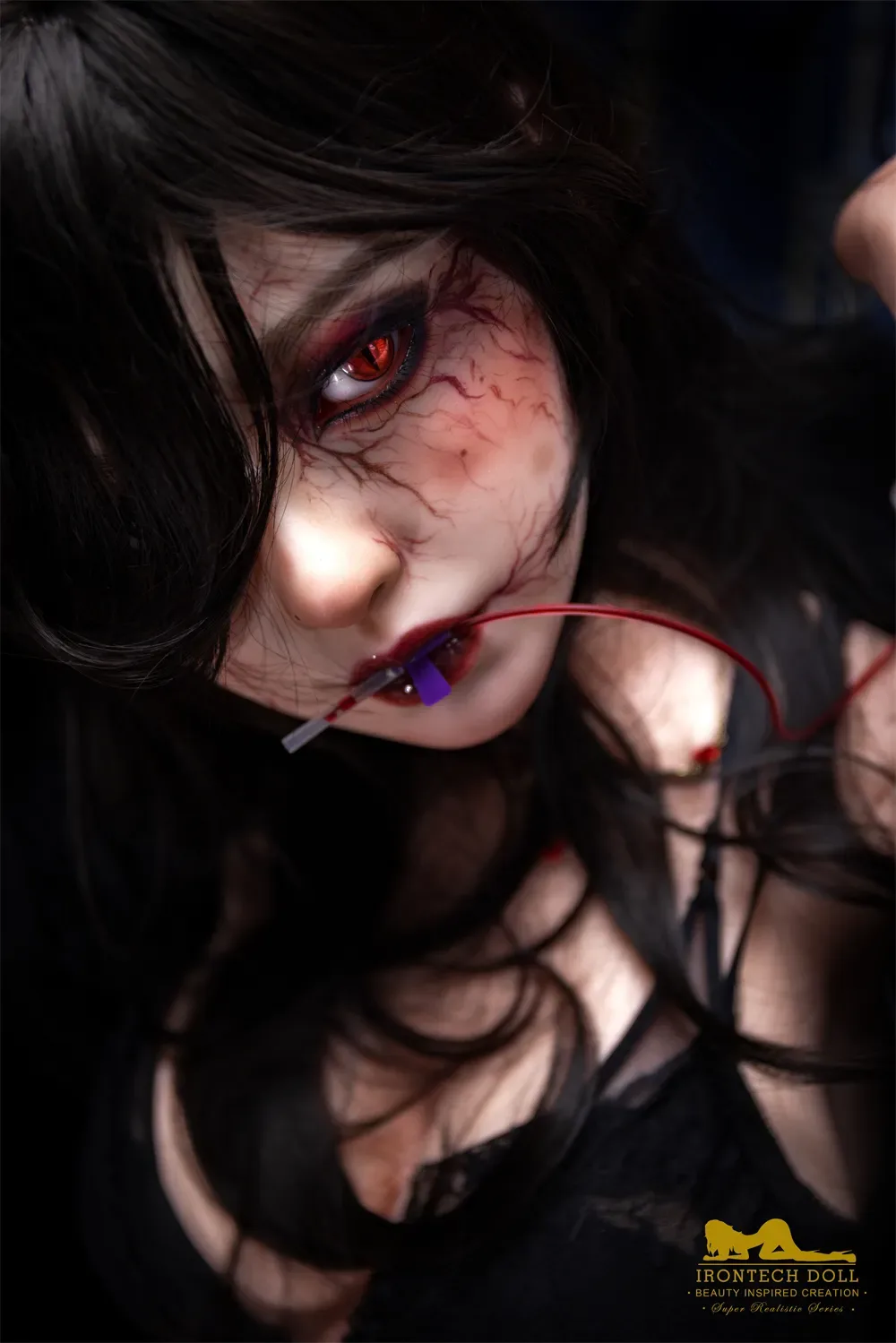 5FT47/167CM D CUP SILICONE VAMPIRE SEX DOLL S40 – SUKI view 6