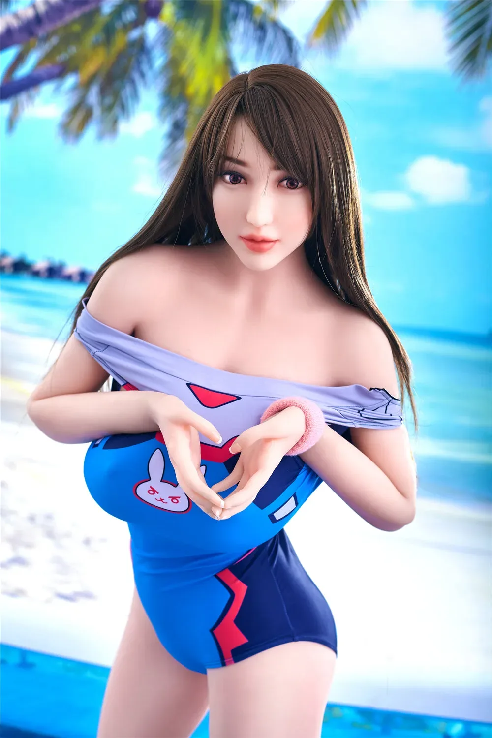 5FT35/163CM PLUS G CUP TPE SEX DOLL - MARINA view 7