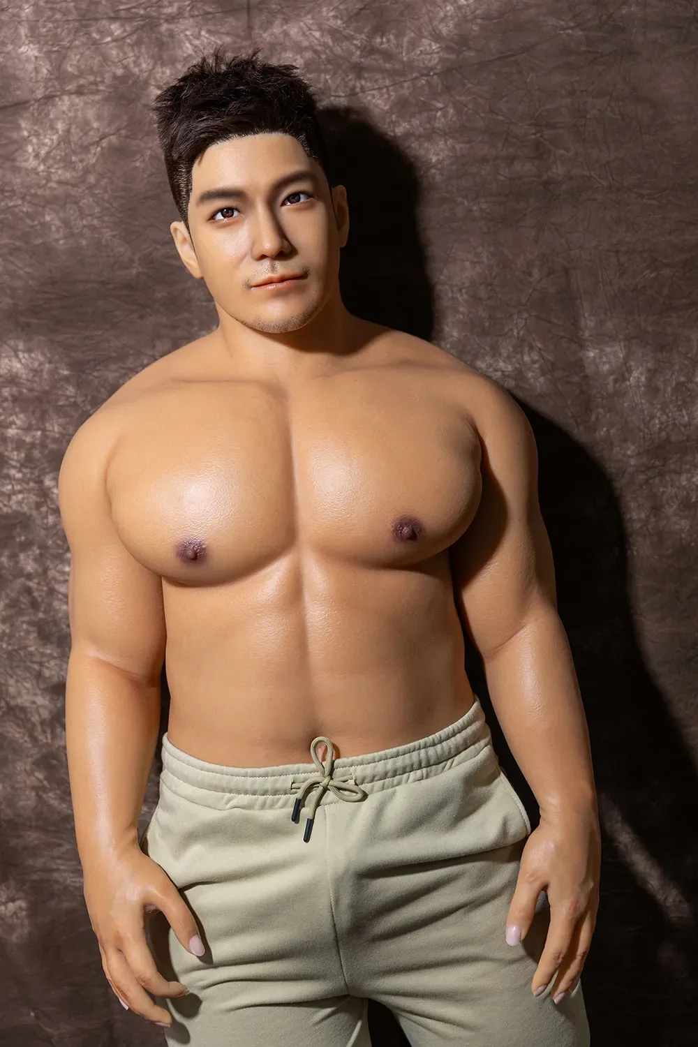 5FT6/170CM SILICONE SEAMLESS NECK MALE SEX DOLL - BEAR view 4
