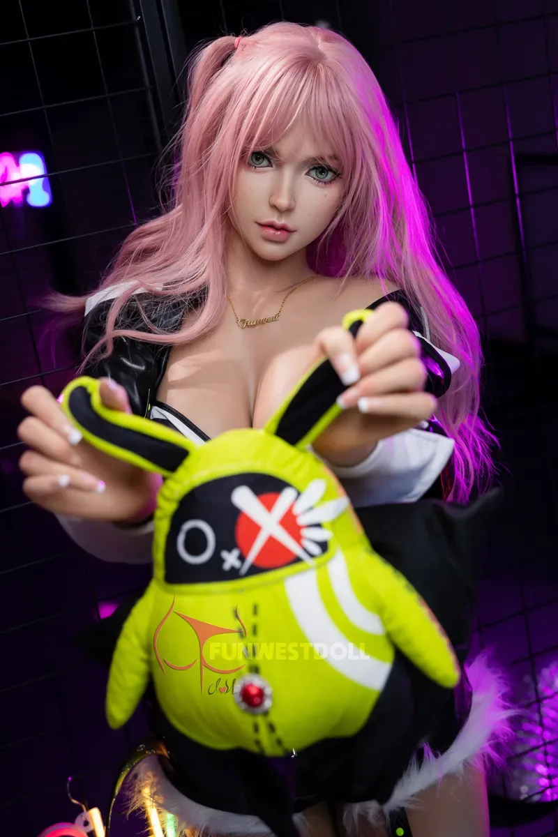 5FT2/157CM G CUP SILICONE NICOLE DEMARA SEX DOLL - NATURAL LILY