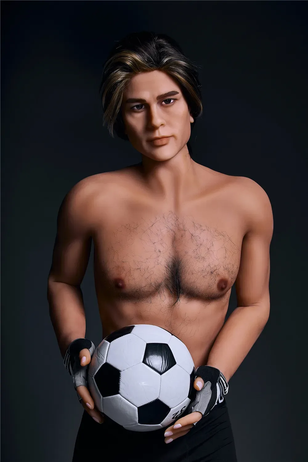 5FT7/175CM TPE MALE FOOTBALL PLAYER SEX DOLL - CHARLES view 4