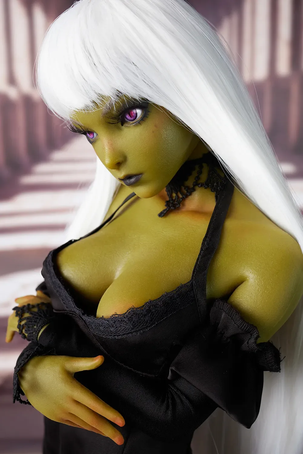 SI60 L MOMOKO - SILICONE MINI GOBLIN QUEEN SEX DOLL view 7
