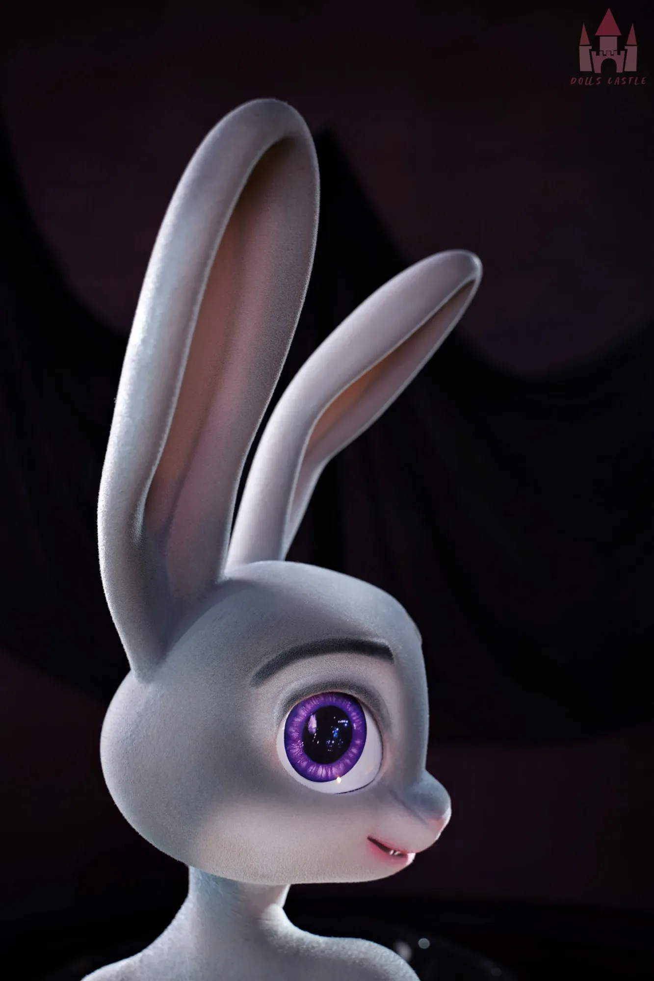SILICONE C CUP SEAMLESS NECK ROS FLOCKING BUNNY SEX DOLL- RABBITIE view 8