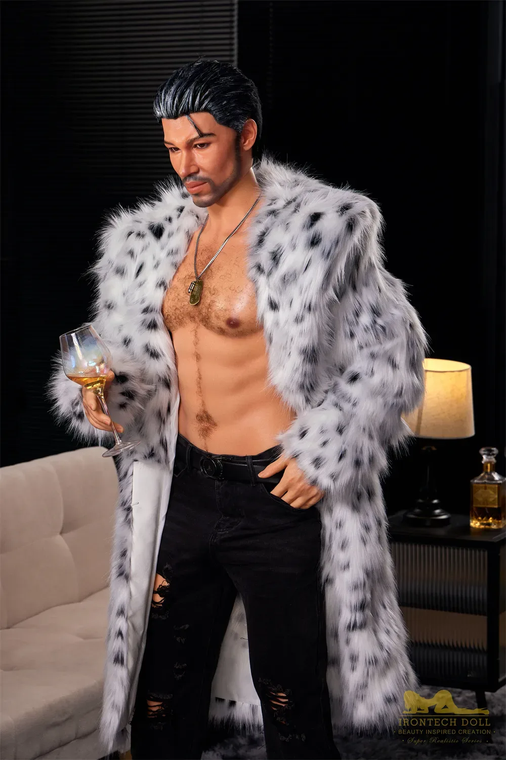 5FT6/170CM SILICONE MALE TYCOON SEX DOLL M7 - KEN TANNED view 4