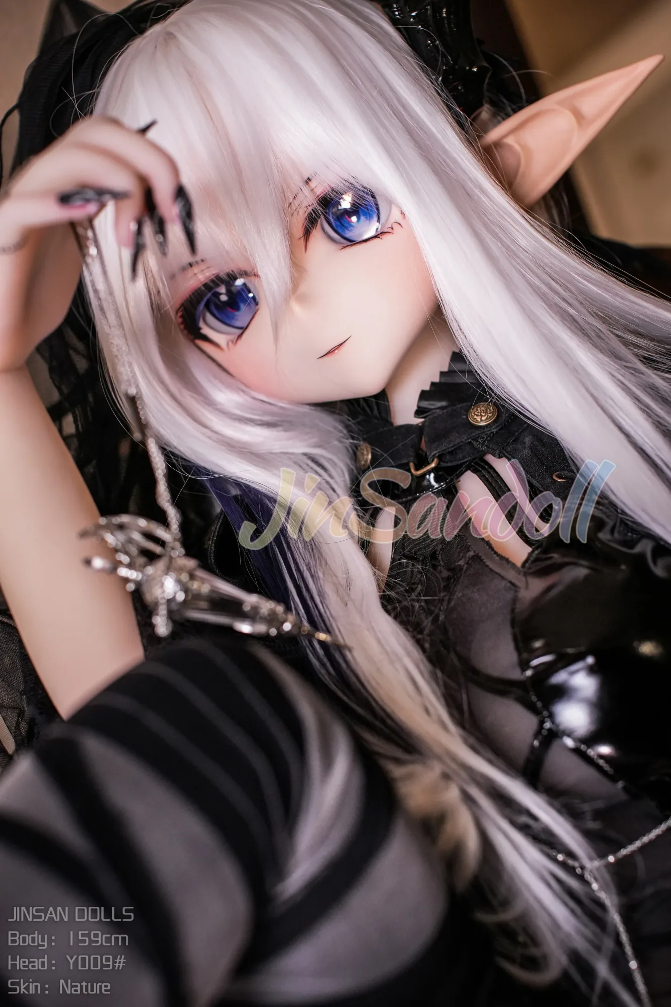 5FT3/159CM B CUP PVC HEAD TPE SEX DOLL - ELITA view 4