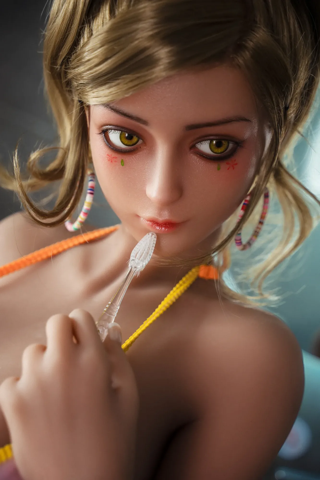 5FT15/157CM K CUP SILICONE HEAD&TPE BODY HUGE TITS SEX DOLL S21 - CARMEN view 5