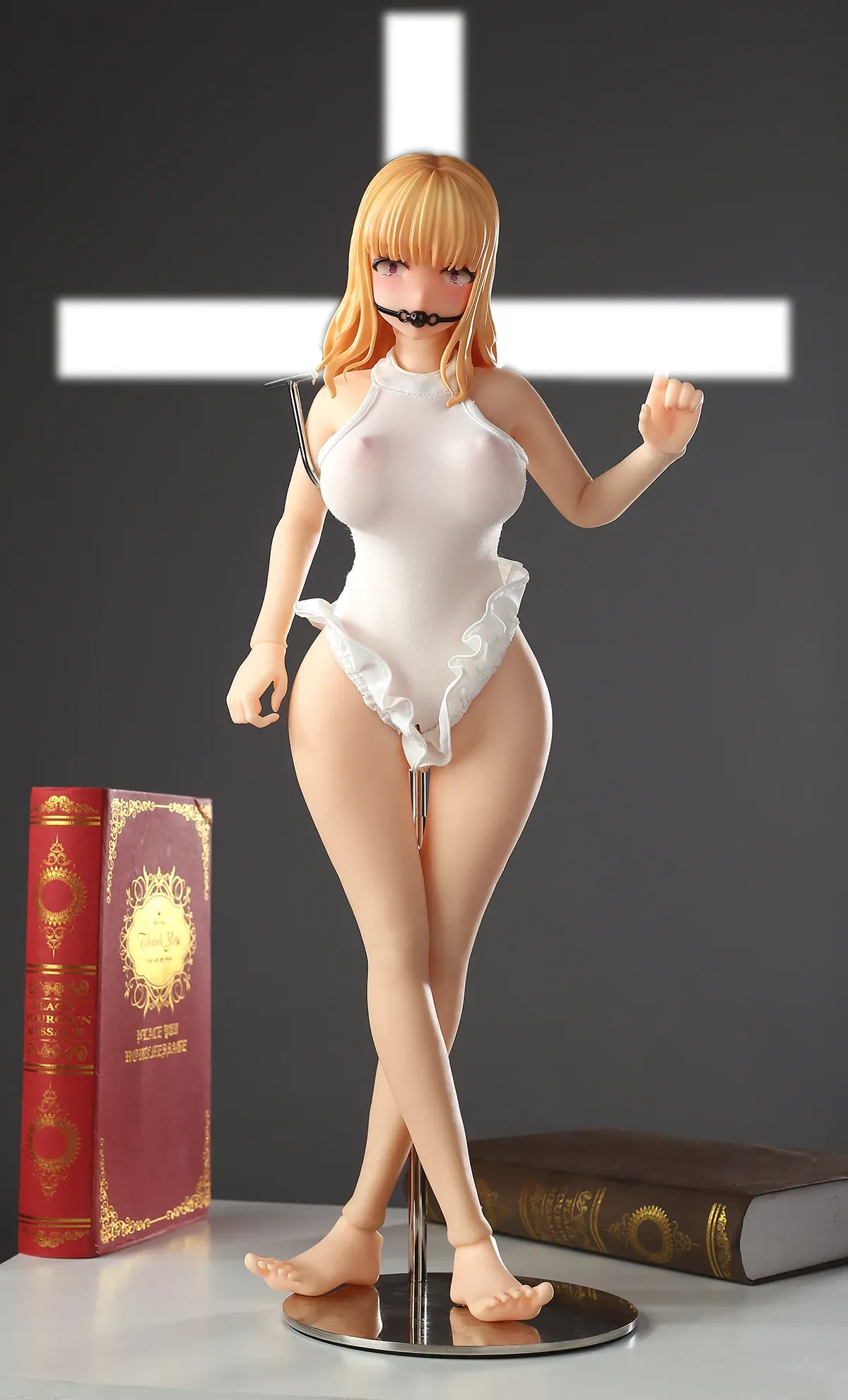 NUN YUMI - SILICONE SMALL ANIME SEX DOLL view 8