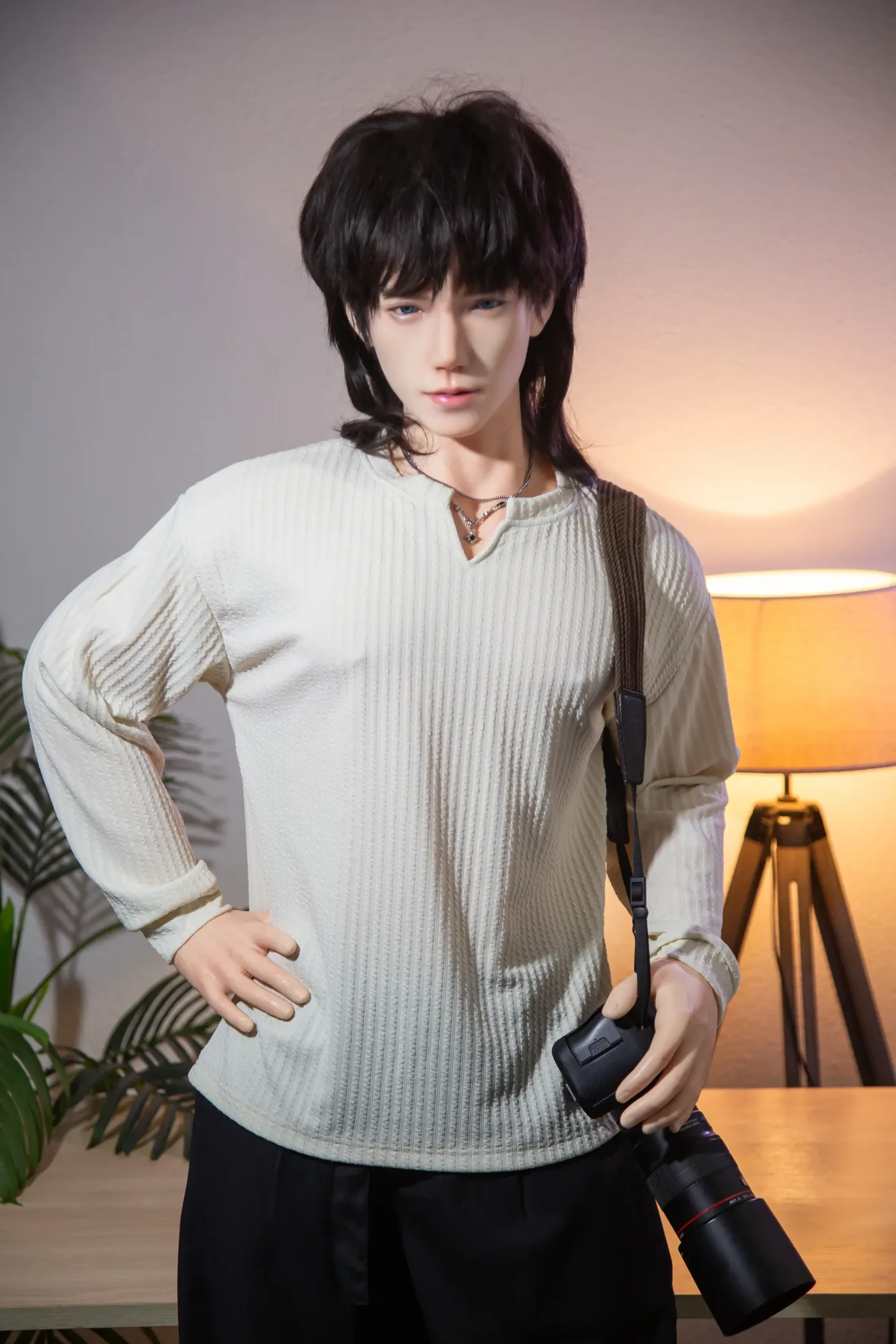 6FT/185CM SILICONE ANIME MALE SEX DOLL - GU CHENG