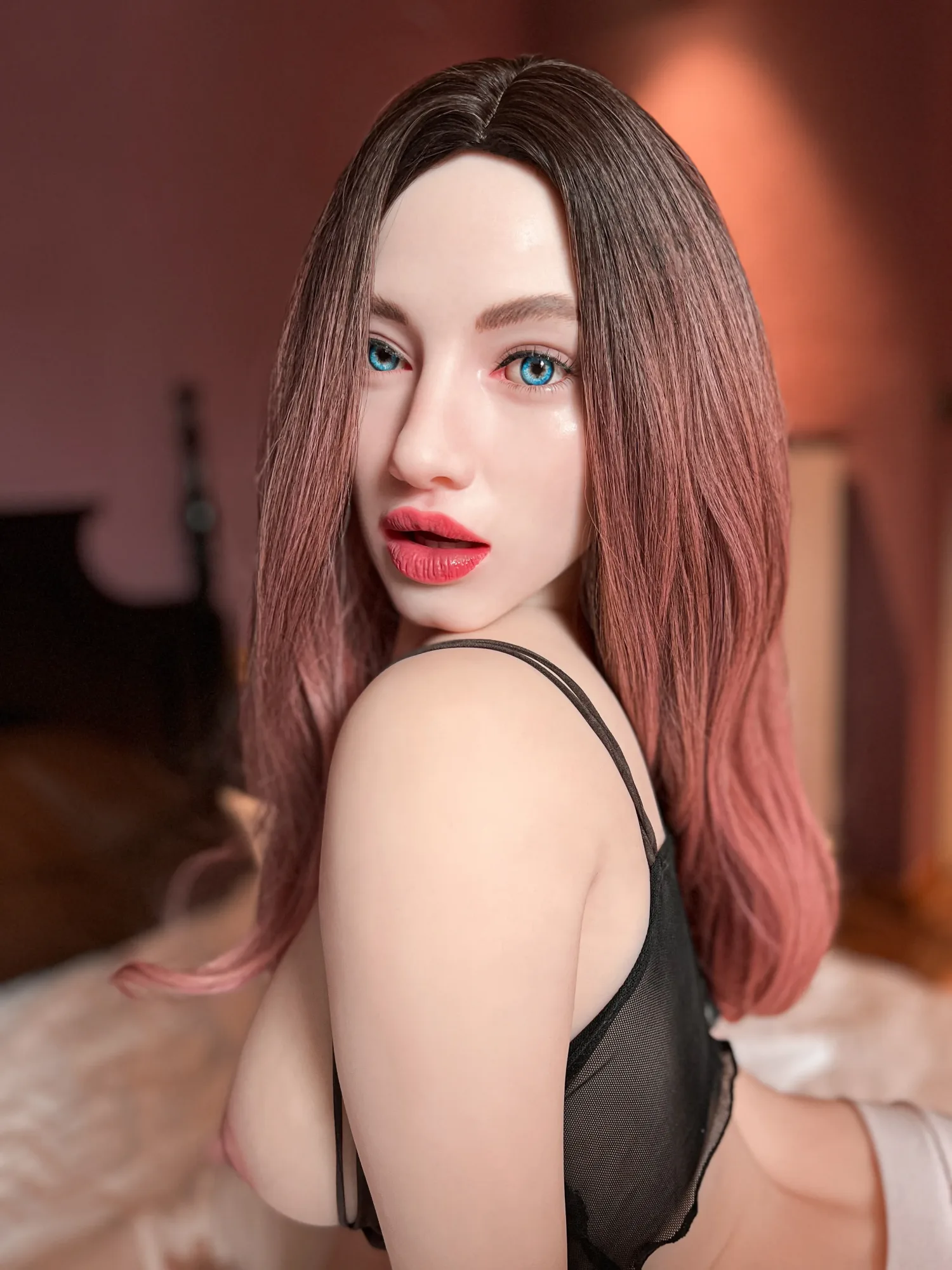 5FT2/157CM C CUP SILICONE HEAD&TPE BODY SEX DOLL - SOLA