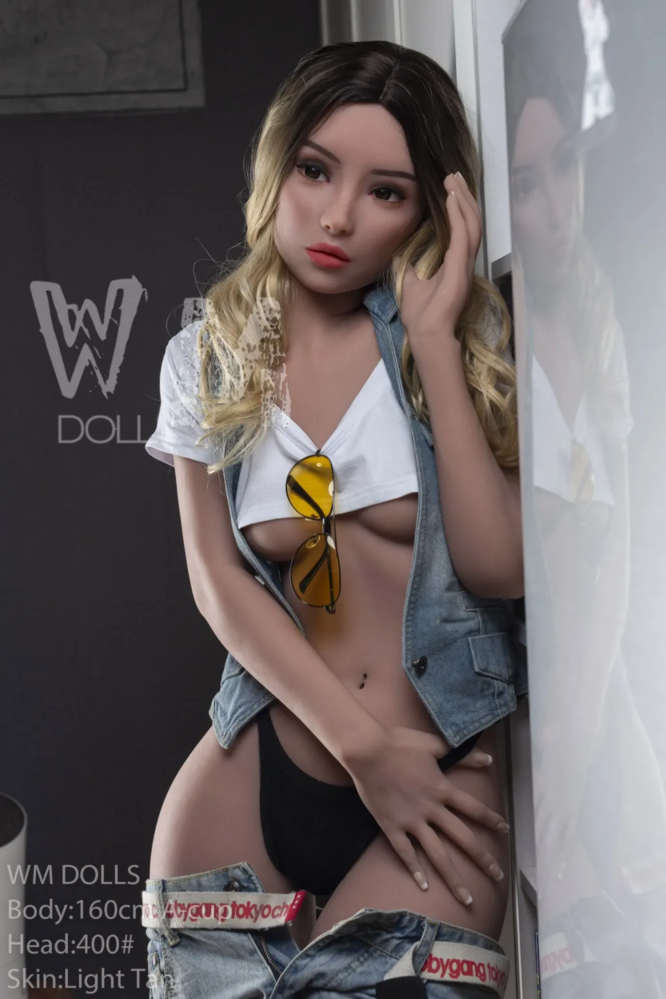 5FT25/160CM A CUP TPE SEX DOLL - SHIRLEY view 6