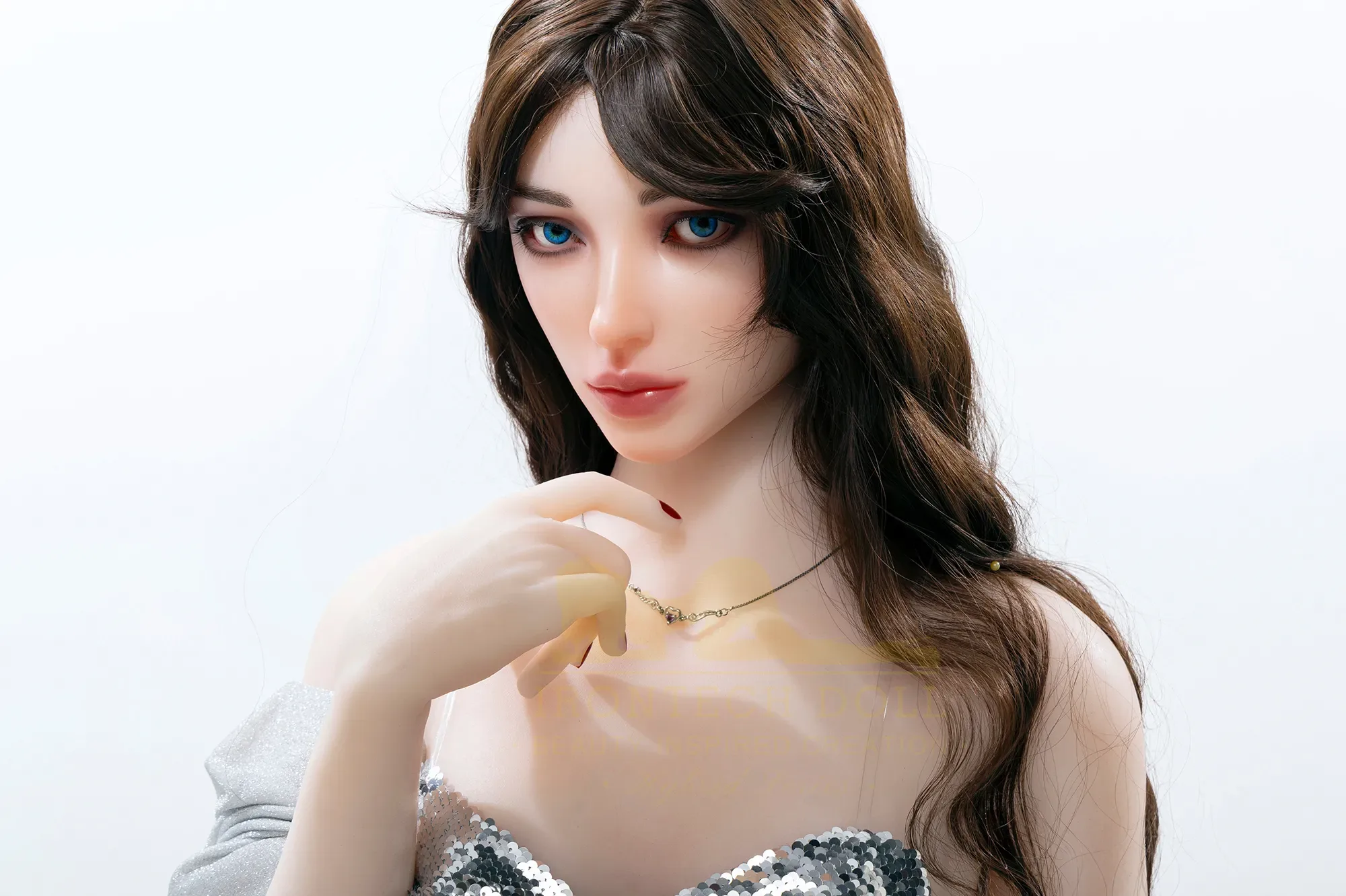 5FT3/162CM A CUP SILICONE HEAD LADY SEX DOLL S47 - MELANIE view 5