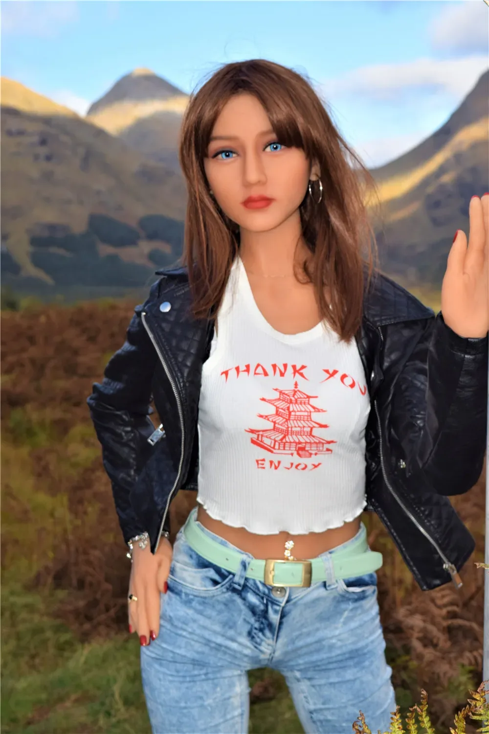 5FT4/165CM B CUP TPE SEX DOLL – ELLA view 1