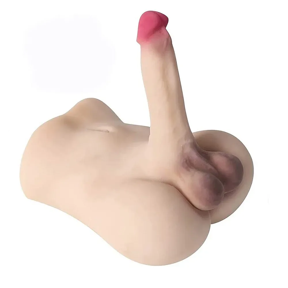 OPTIMUS - 6.4LB MALE TORSO SEX DOLL WITH 7" DILDO view 2