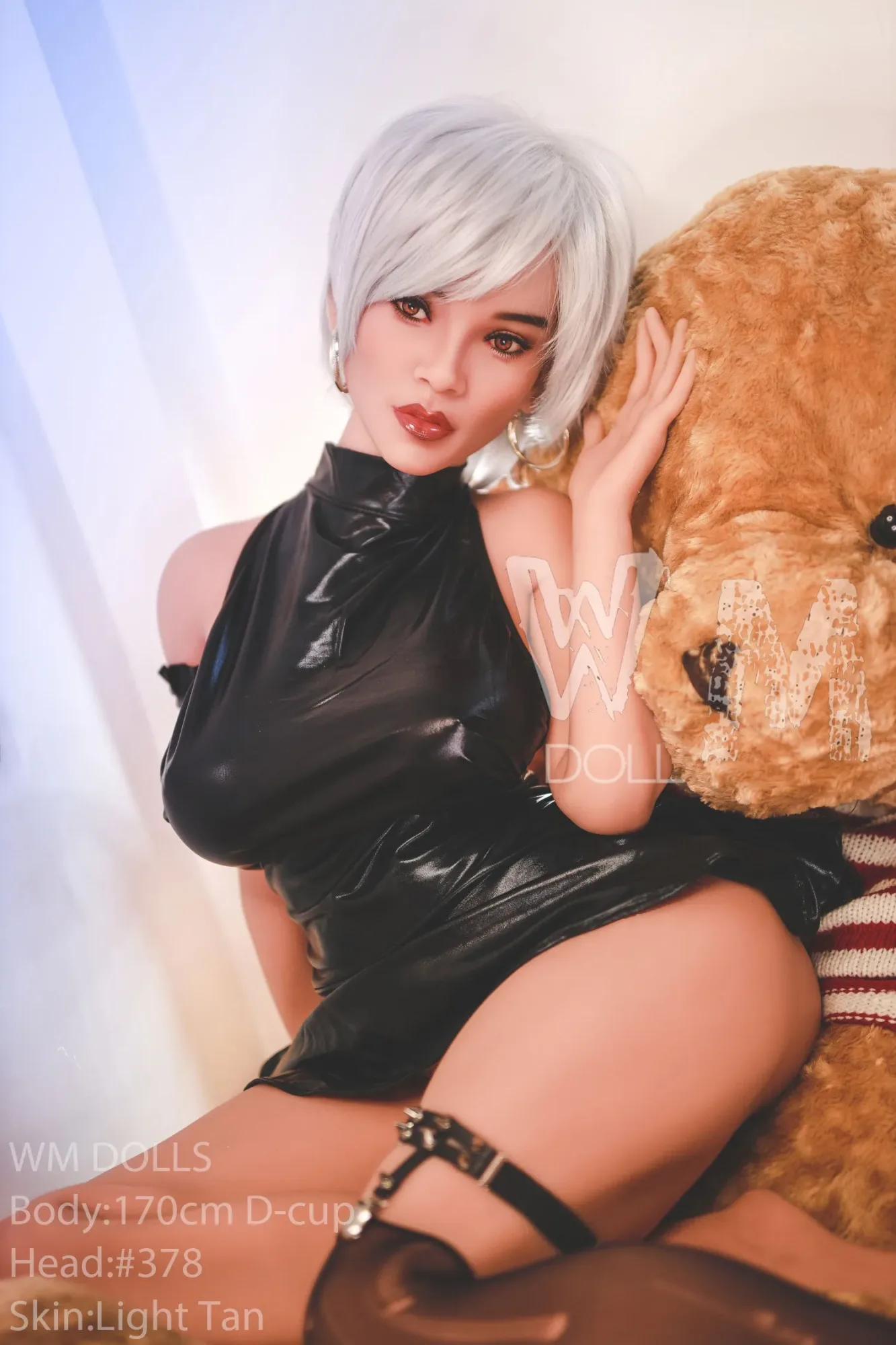5FT58/170CM D CUP TPE SEX DOLL - SHIRLEY view 5