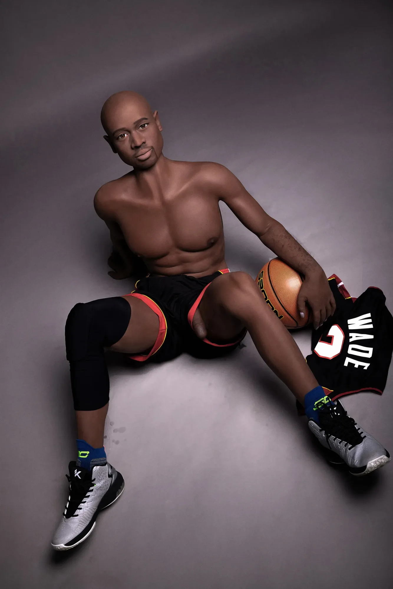5FT7/175CM TPE MALE EBONY SEX DOLL - JAMES view 3
