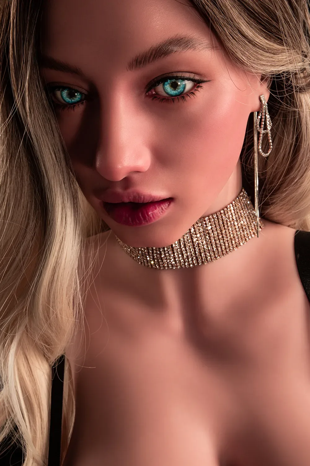 SOLA - 66.1LB SILICONE HEAD BLONDE SEX DOLL TORSO view 4
