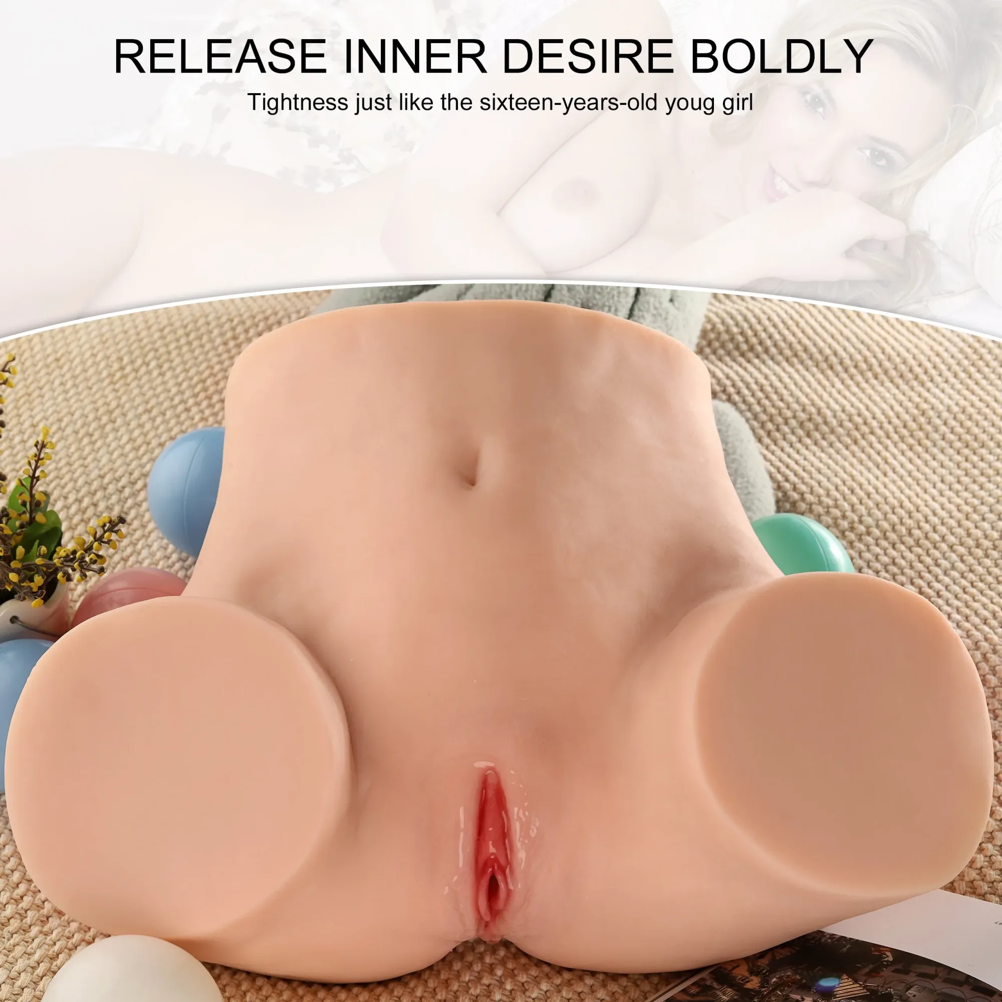 FAYE - 17.9LB MALE MASTURBATOR BIG ASS TORSO view 5