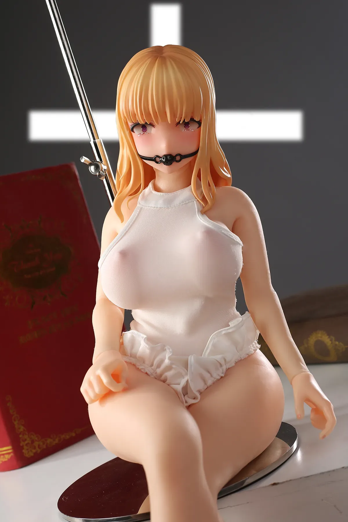 NUN YUMI - SILICONE SMALL ANIME SEX DOLL view 5