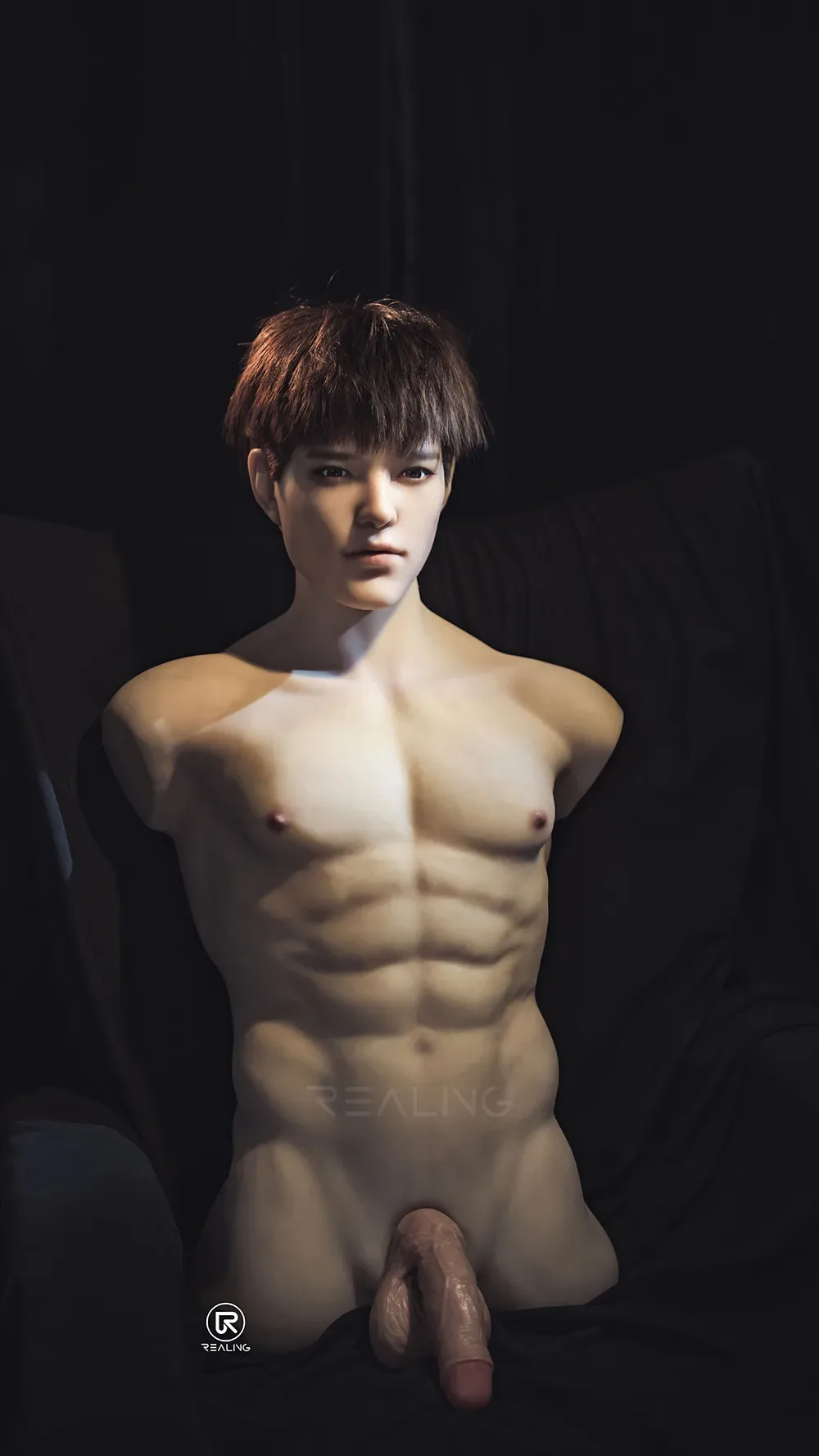 LUCIUS - SILICONE HEAD & TPE BODY YOUNG MALE SEX DOLL TORSO view 8