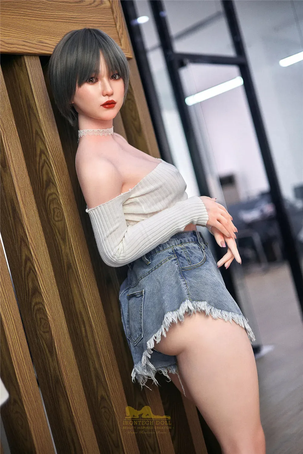 4FT98/152CM B CUP SILICONE SEX DOLL S10 - KIMBERLY view 5