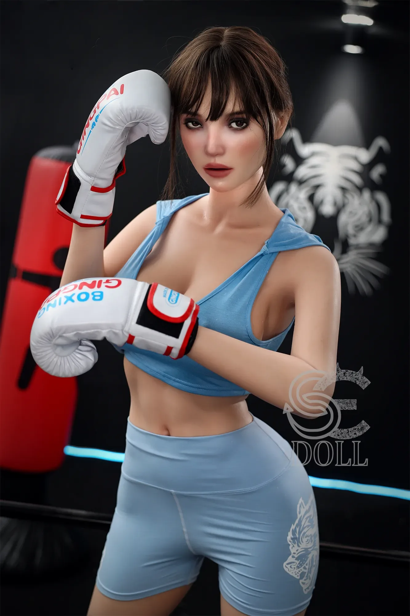5FT5/167CM E CUP SILICONE BOXING SEX DOLL – JENNY.K