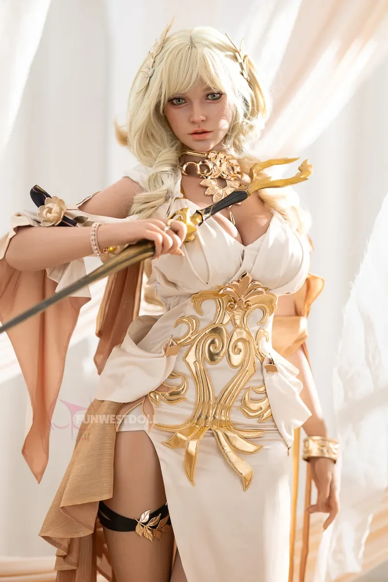 5FT2/157CM G CUP SILICONE AGLAEA SEX DOLL (REAL SKIN TEXTURE) - BELLA