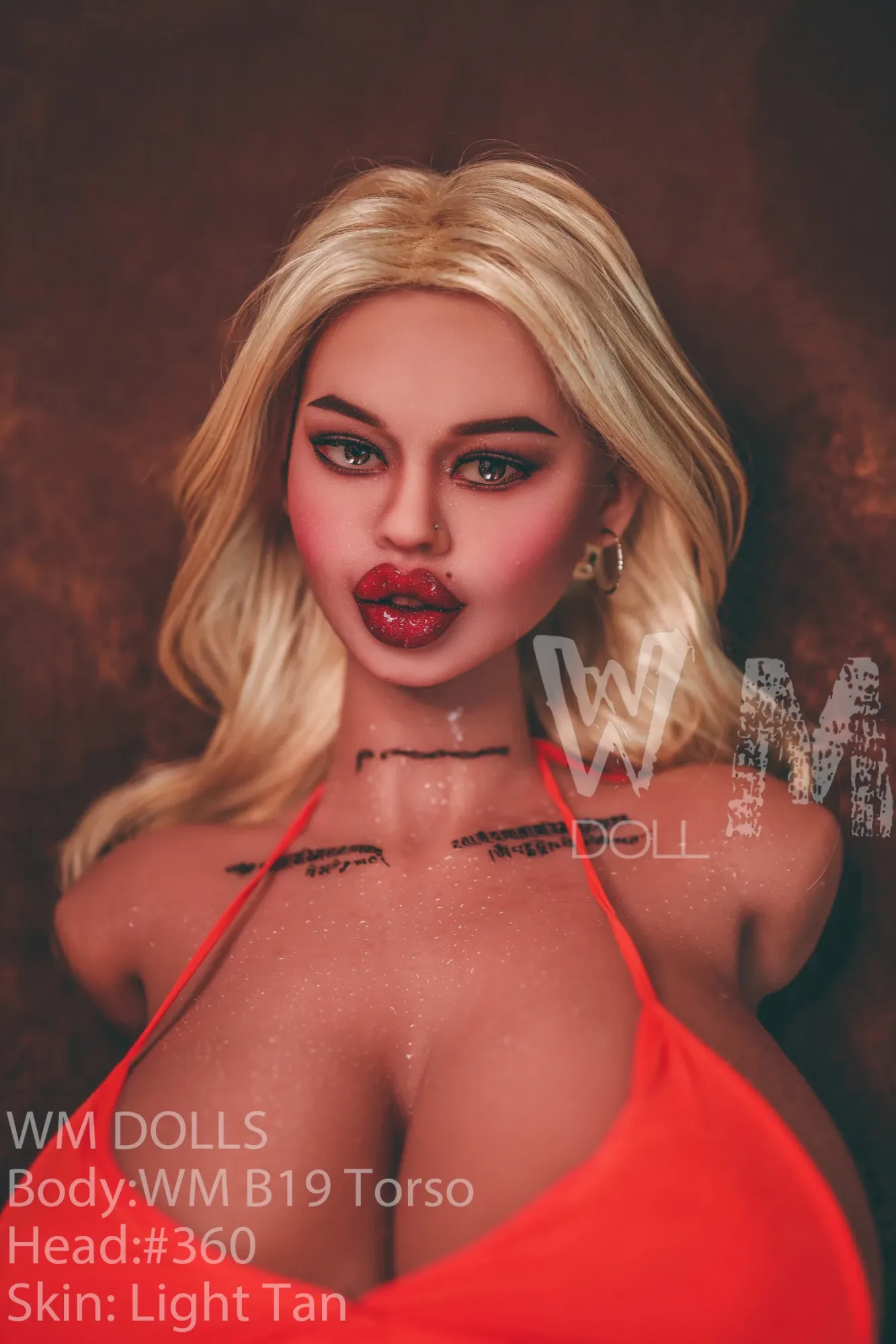 MAYA - 75LB TPE FUCKABLE NIPPLE ATHLETIC SEX DOLL TORSO view 6