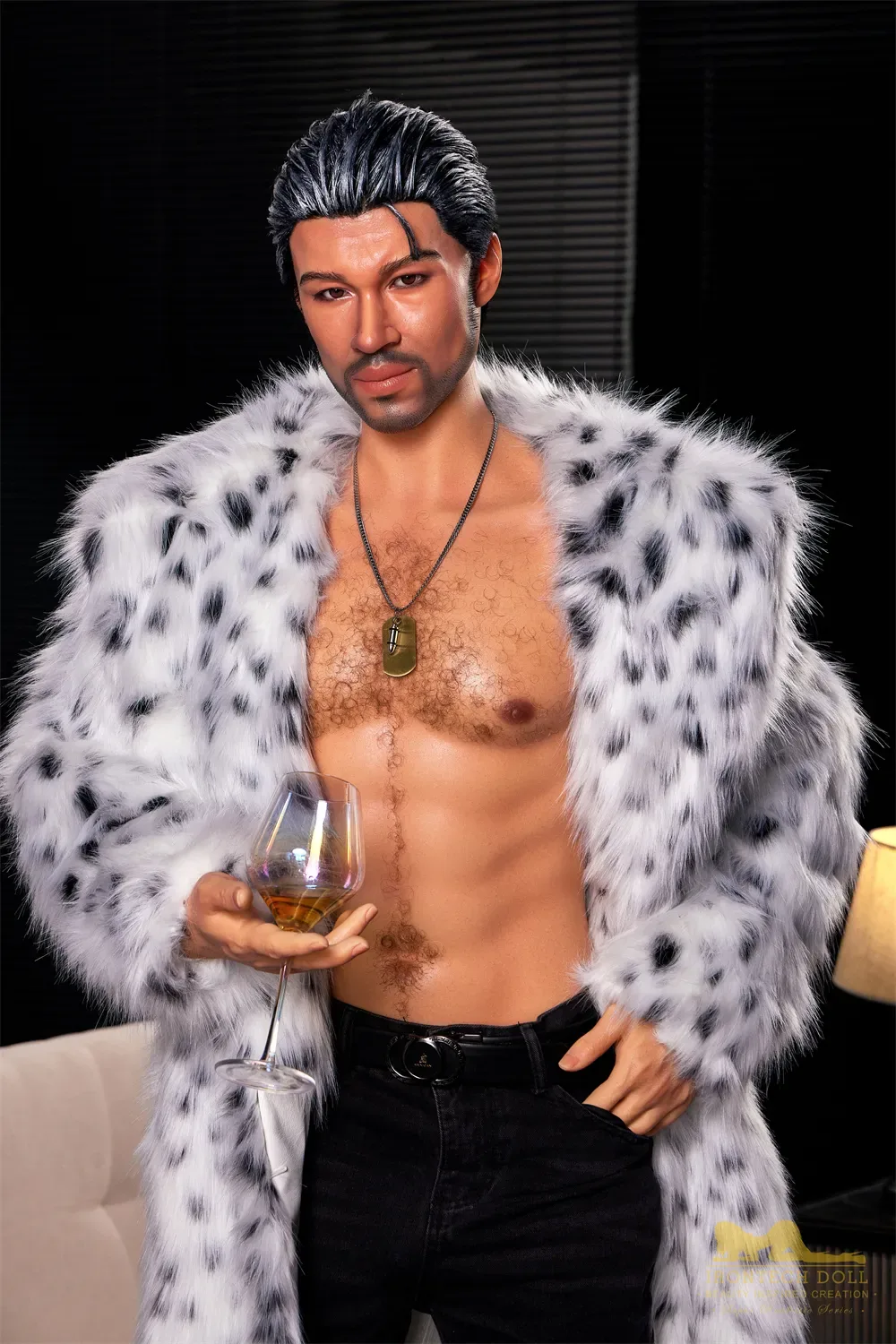 5FT6/170CM SILICONE MALE TYCOON SEX DOLL M7 - KEN TANNED