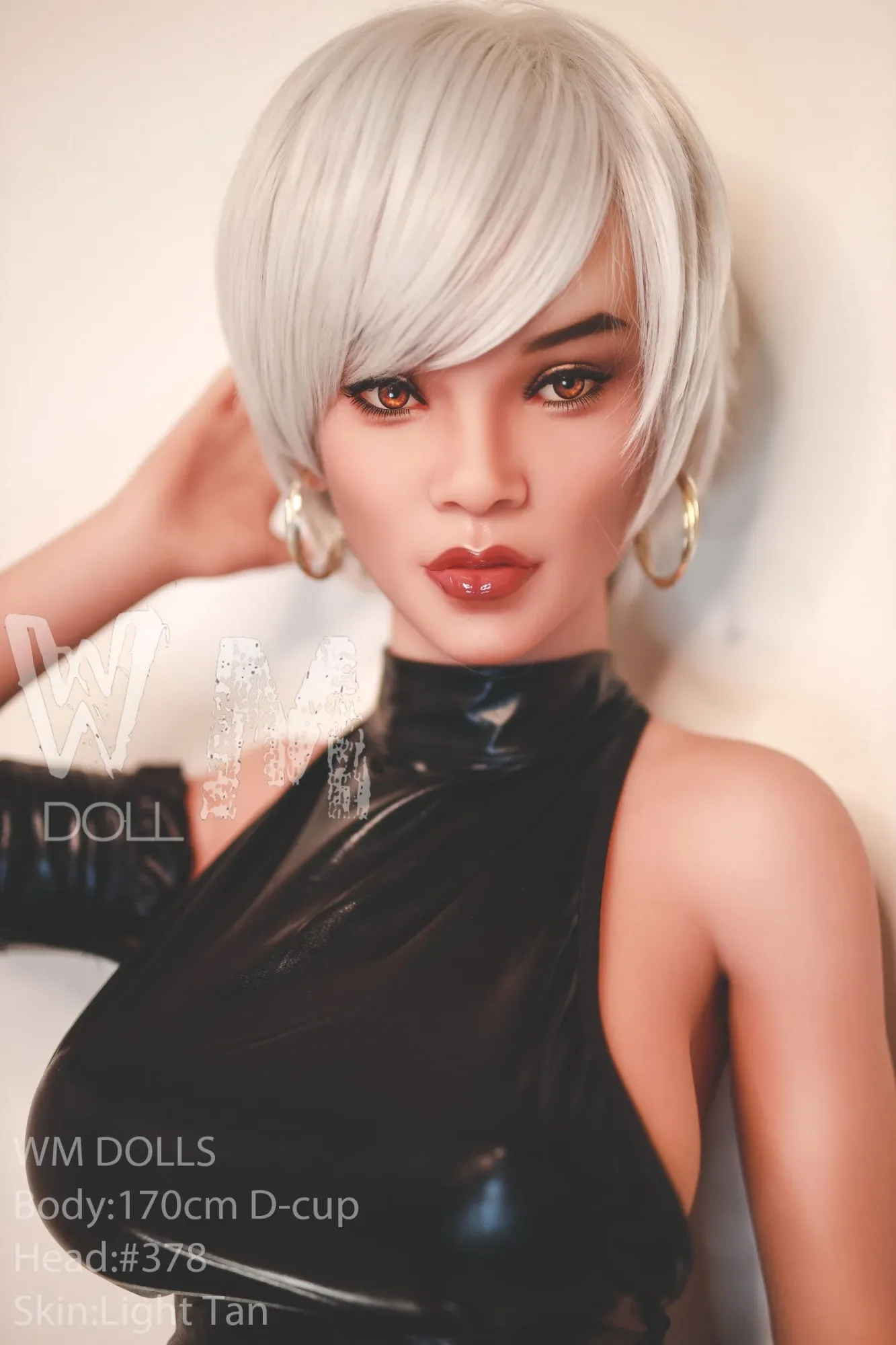 5FT58/170CM D CUP TPE SEX DOLL - SHIRLEY view 4