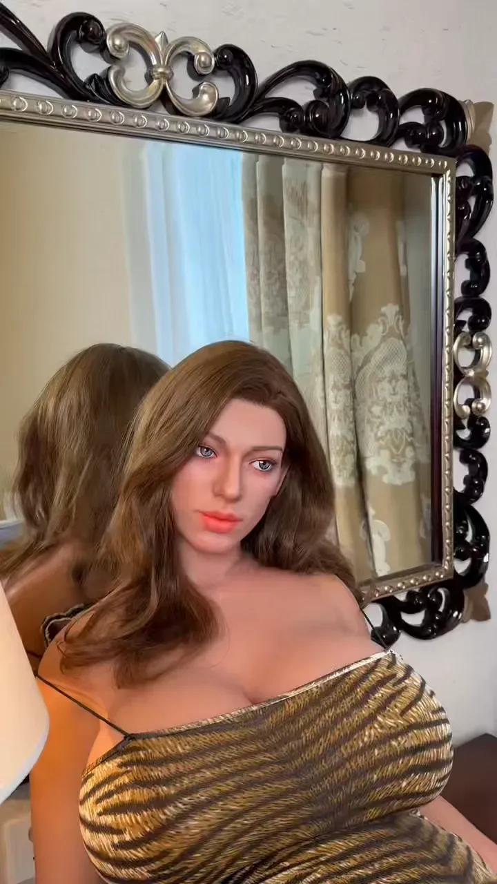 5FT7/175CM K CUP SILICONE BBW SEX DOLL REAL SKIN TEXTURE - AMY LARGE view 2