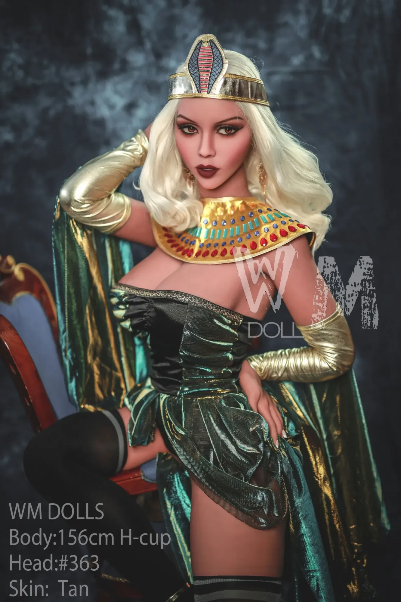 5FT1/156CM H CUP TPE SEX DOLL - CLEOPATRA