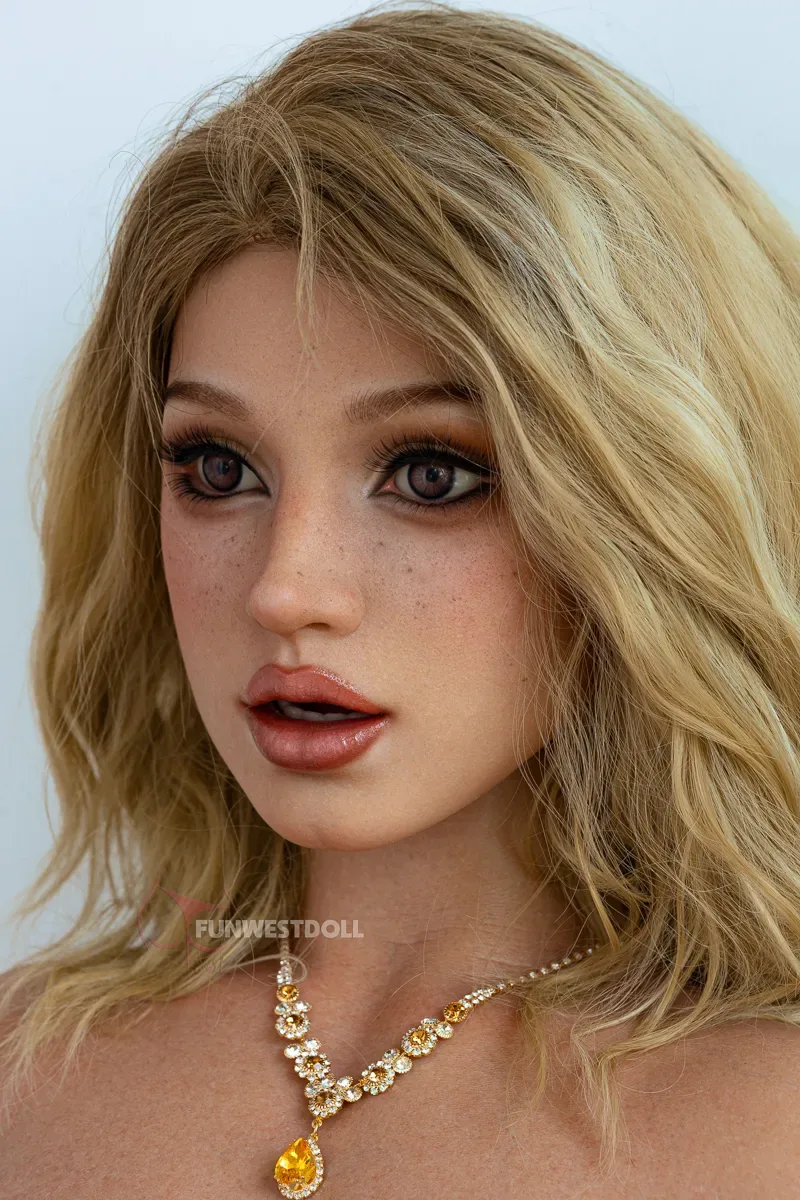 5FT2/157CM G CUP SILICONE BLONDE CHRISTMAS SEX DOLL (REAL SKIN TEXTURE) - LYRA view 3