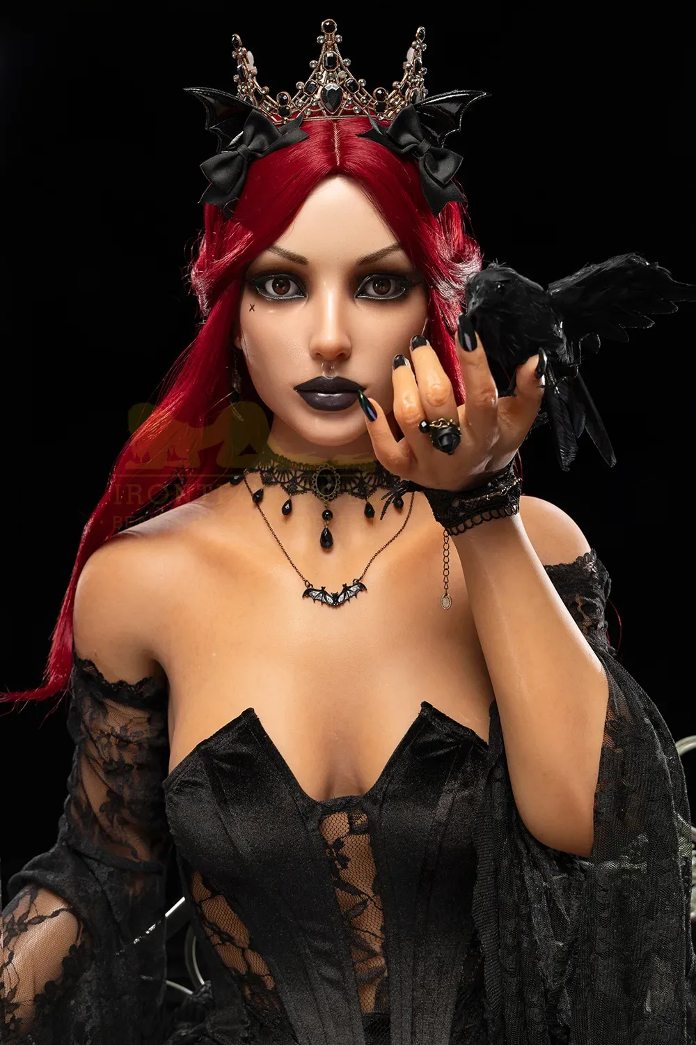 5FT5/169CM C CUP SILICONE VAMPIRE QUEEN SEX DOLL S47 - GIA