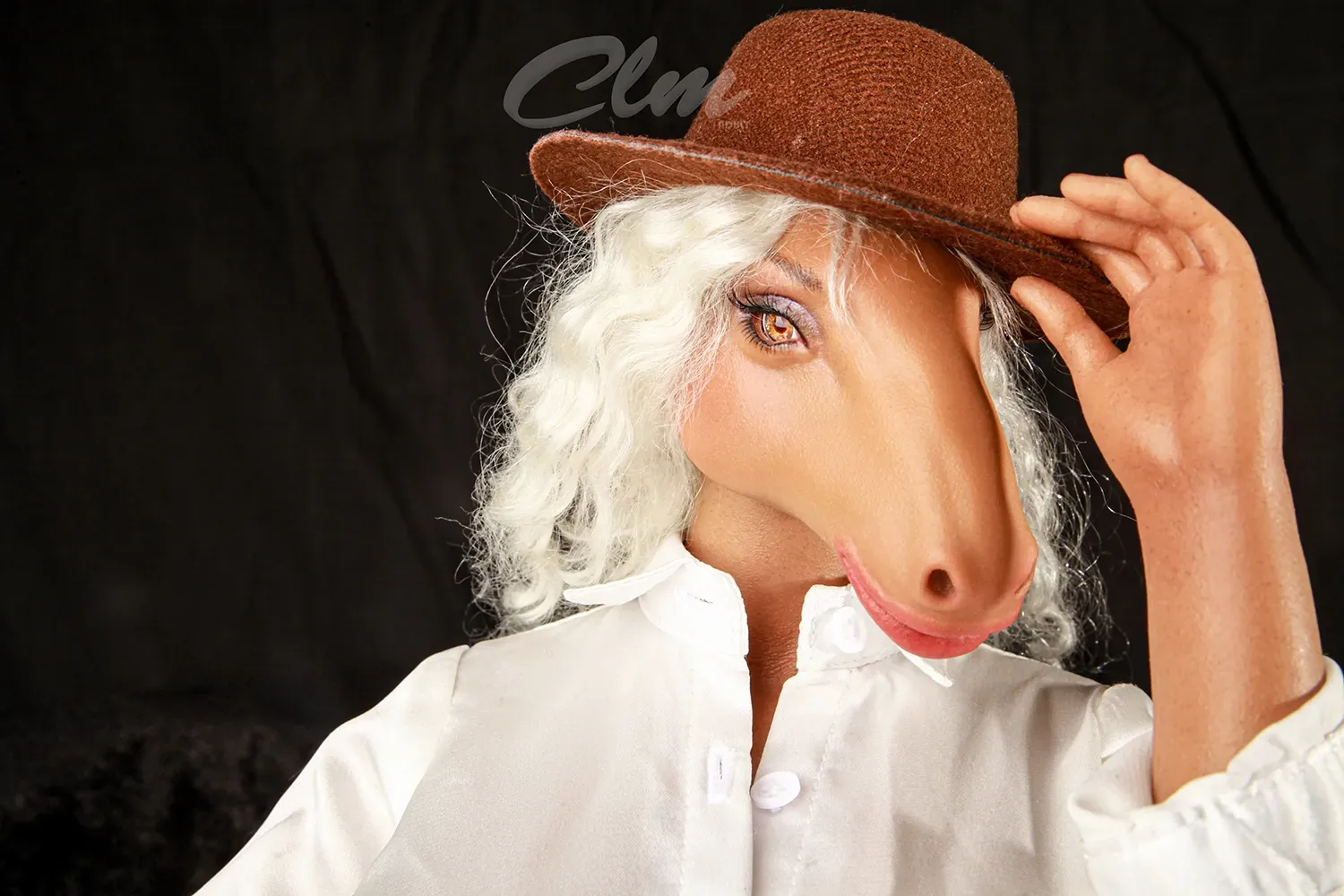 MAUREEN SUNTAN - SILICONE HORSE SEX DOLL view 6