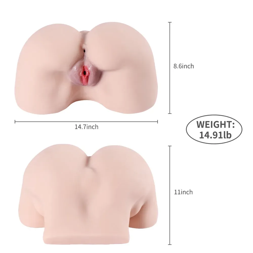 MAUDE - 14.91LB BIG ASS SEX DOLL TORSO view 8