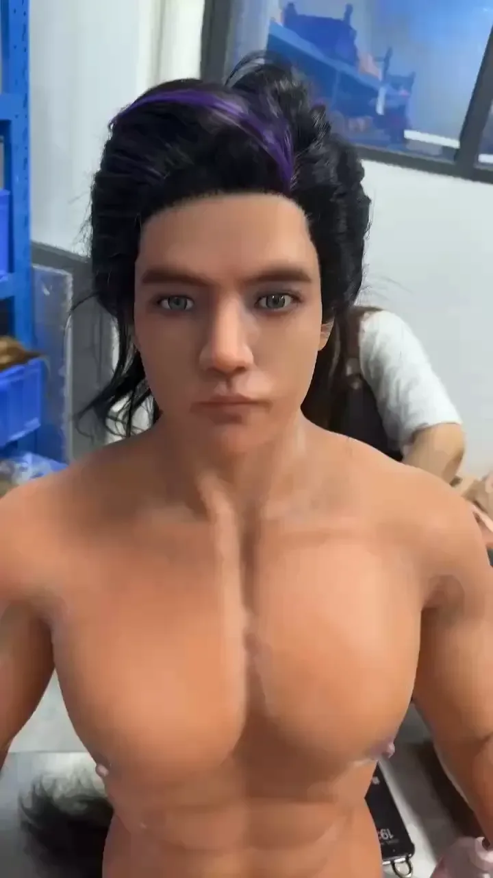 5FT6/170CM SILICONE SEAMLESS NECK MALE SEX DOLL - HAN view 2