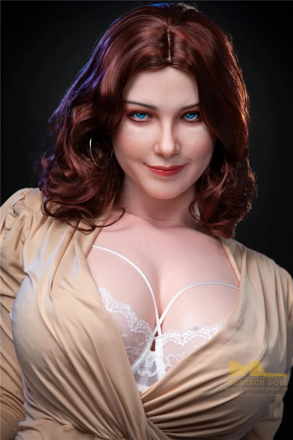 5FT24/160CM J CUP SILICONE BBW SEX DOLL S12 - CARMEL view 3