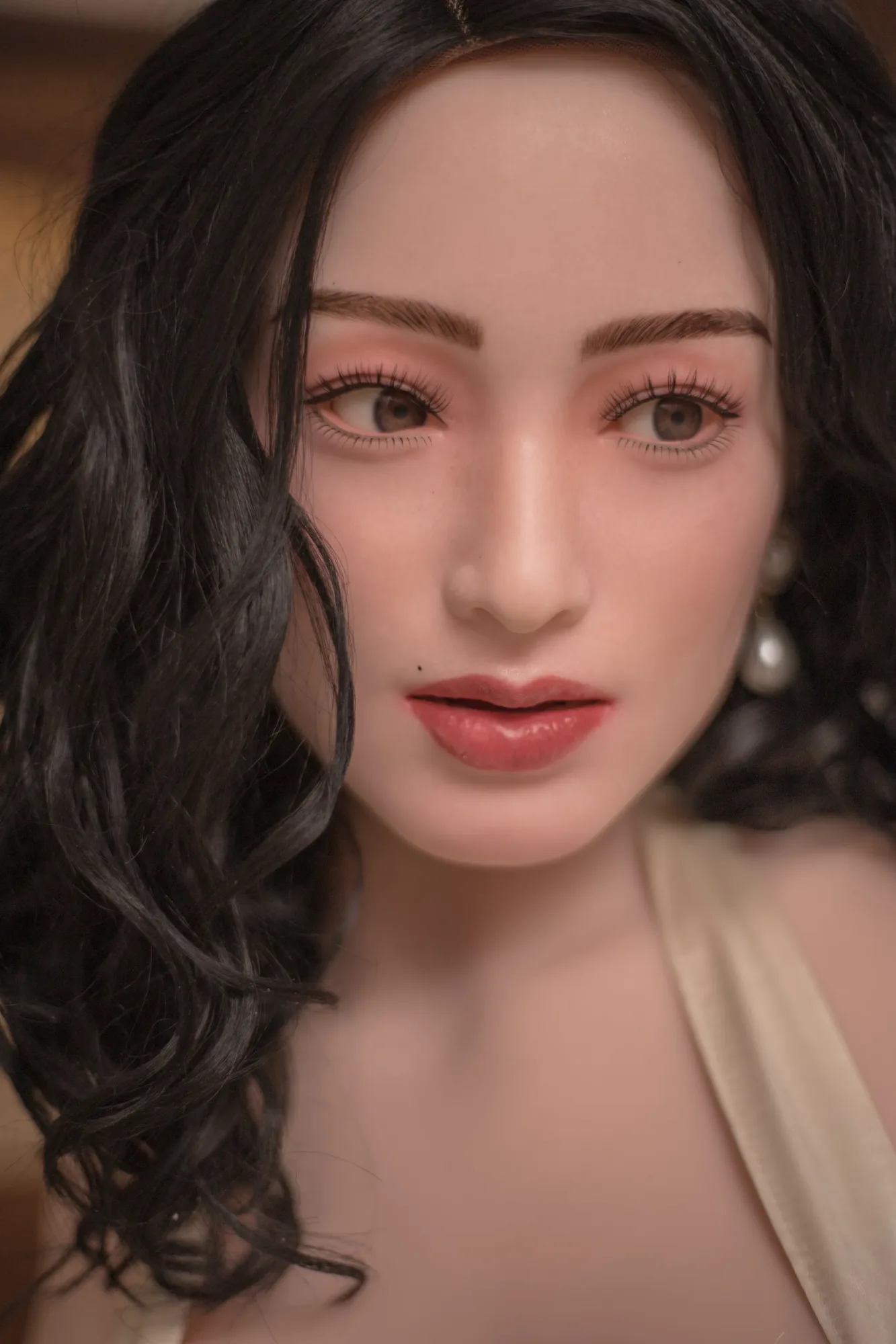 5FT2/157CM C CUP SILICONE HEAD JAPANESE MILF SEX DOLL - SHARLA view 5