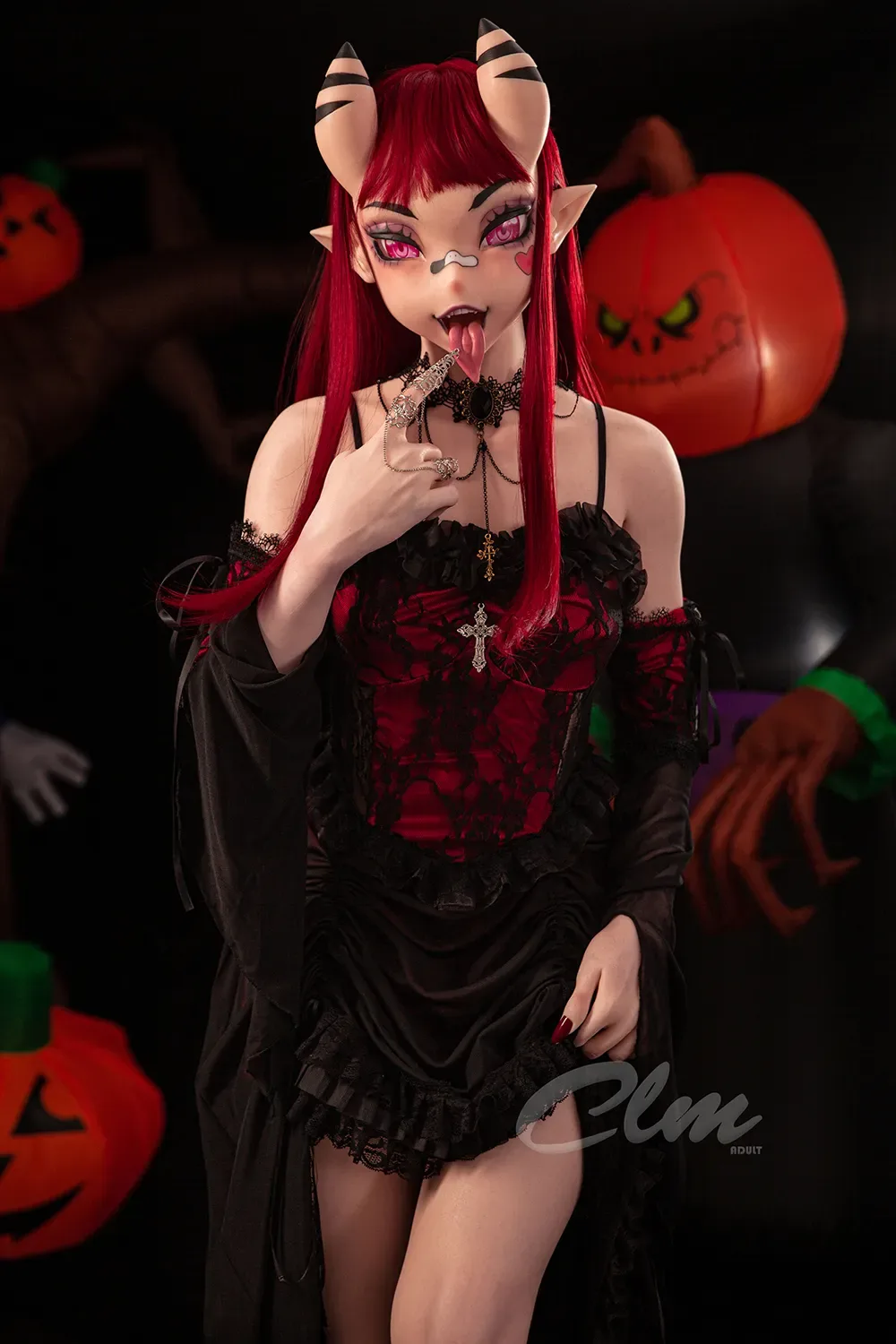 5FT15/157CM C CUP SILICONE SUCCUBUS SEX DOLL - MERU