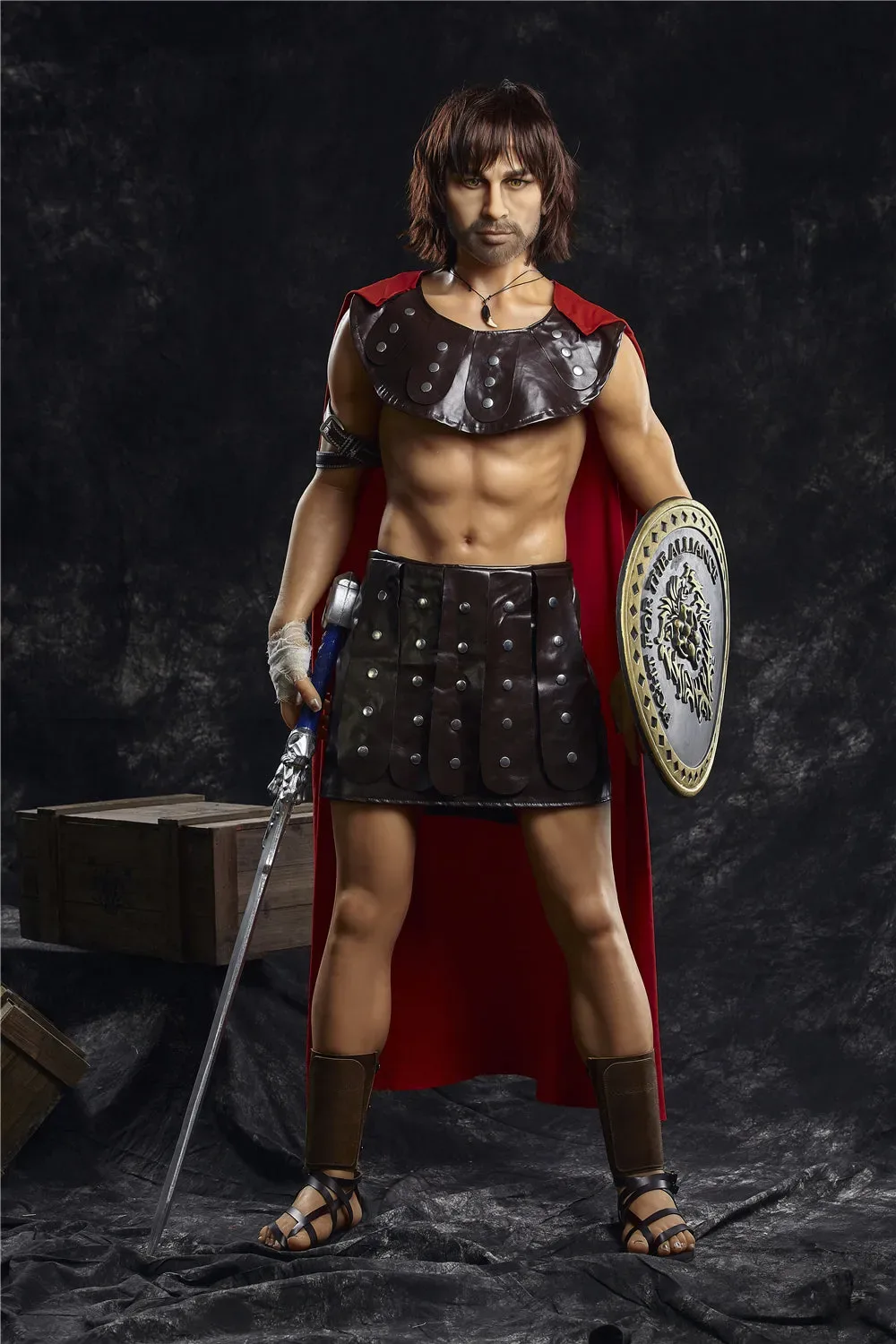 5FT3/162CM TPE MALE SEX DOLL - WARRIOR CHARLES view 1