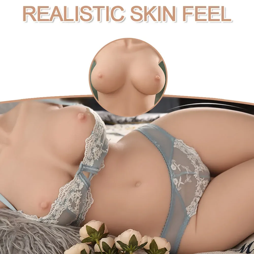 ISABELLA - 37.4LB REALISTIC LIFE-SIZE BBW SEX DOLL TORSO view 3