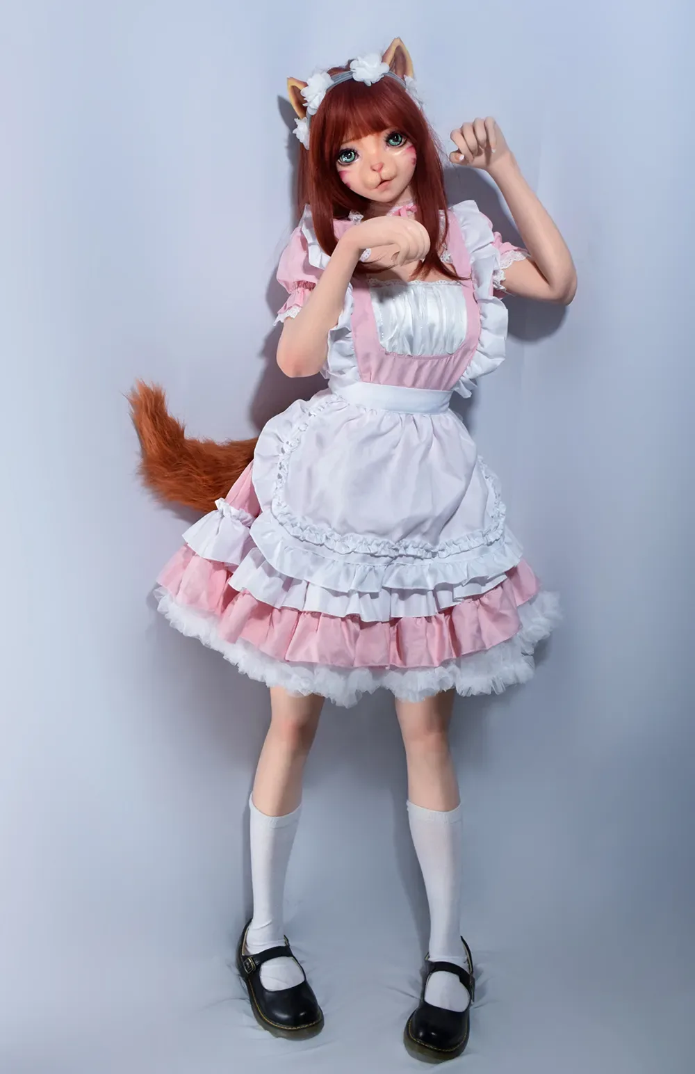 4FT9/150CM SILICONE CAT FURRY SEX DOLL – MORIKAWA YUKI view 5
