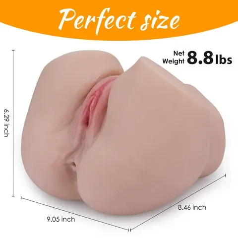 OLGA - 8.8LB BIG ASS MINI SEX DOLL TORSO WITH TWO CHANNELS view 8
