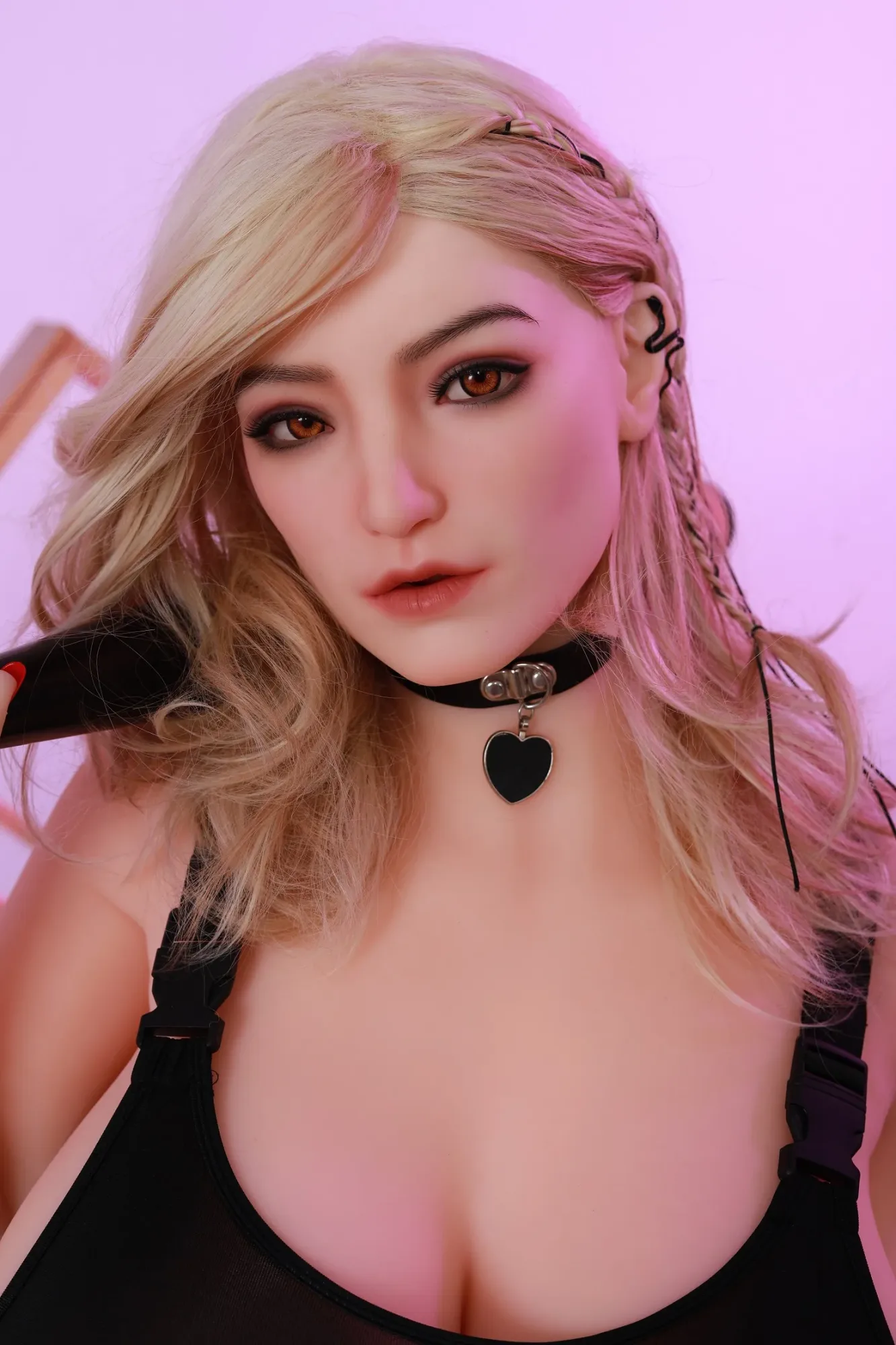 5FT3/161CM M CUP SILICONE HEAD HUGE BOOBS ROS SEX DOLL - ELIZA view 4