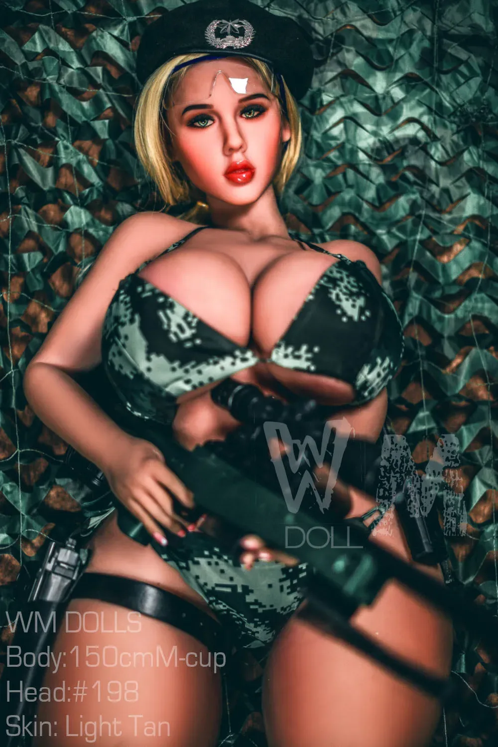4FT9/150CM M CUP TPE SEX DOLL – AMELIA view 6