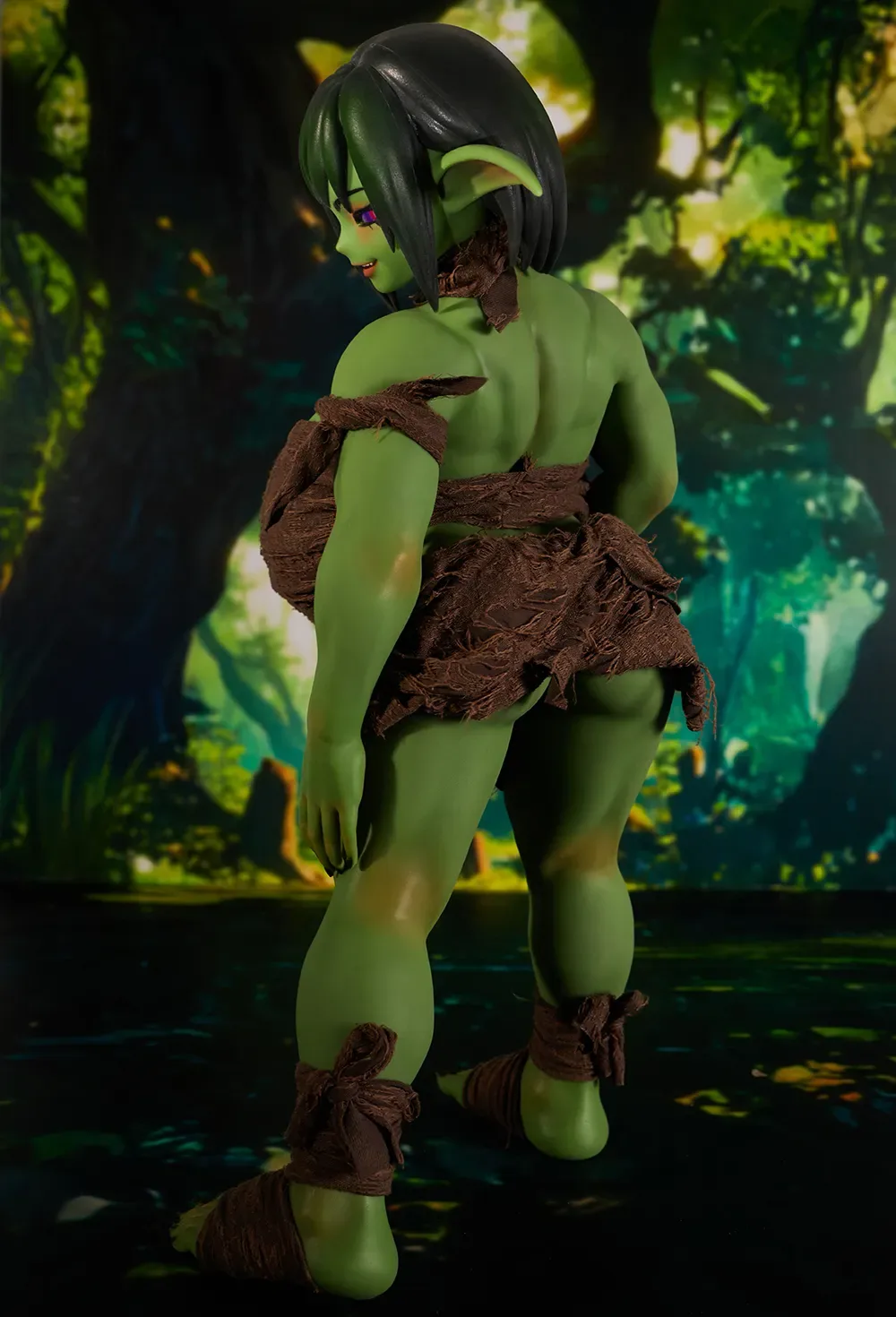 SI70 ZARGA - SILICONE ANIME G CUP GOBLIN SEX DOLL view 6
