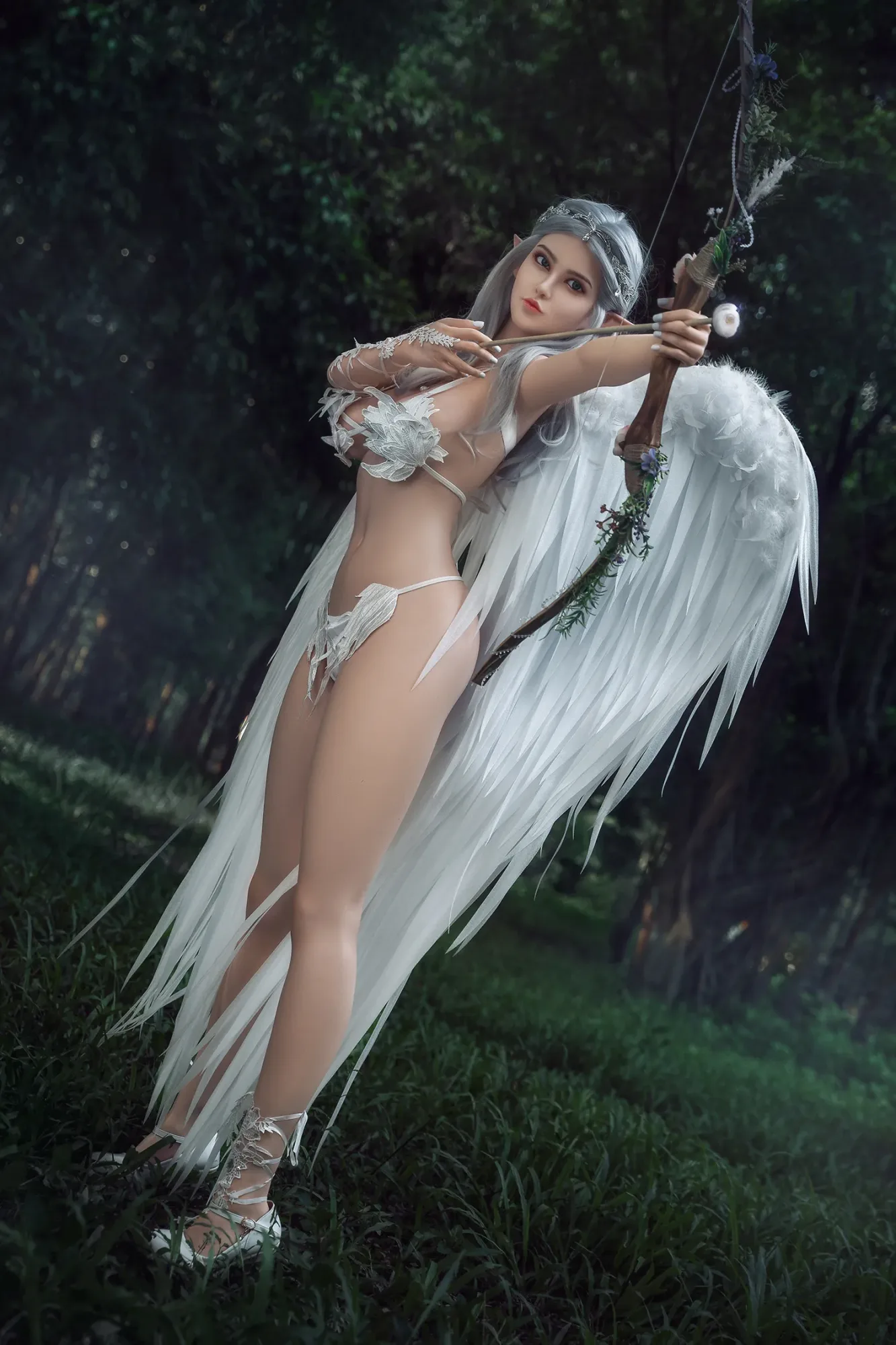 5FT4/164CM F CUP SILICONE ANGEL SEX DOLL S19 - ALSA view 5