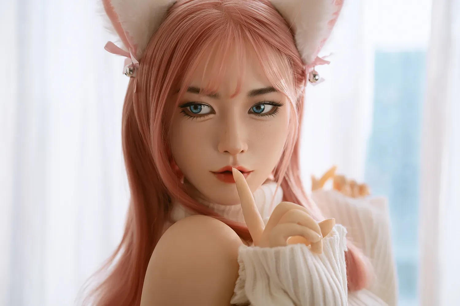 (US STOCK) 5FT2/160CM D CUP CAT GIRL SEX DOLLS - HILARY view 3